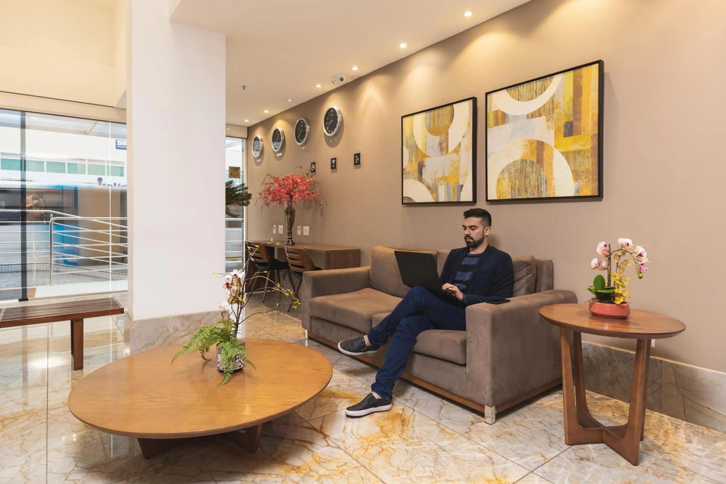 Seating area in Tulip Inn Vila Velha