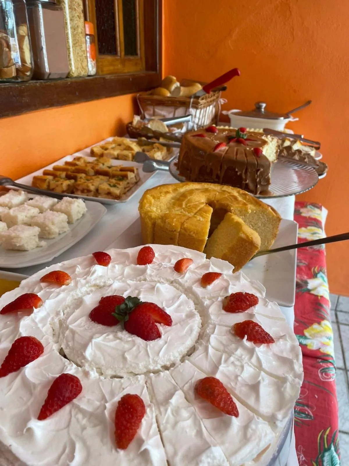 Breakfast in Pousada Rota Tropicana