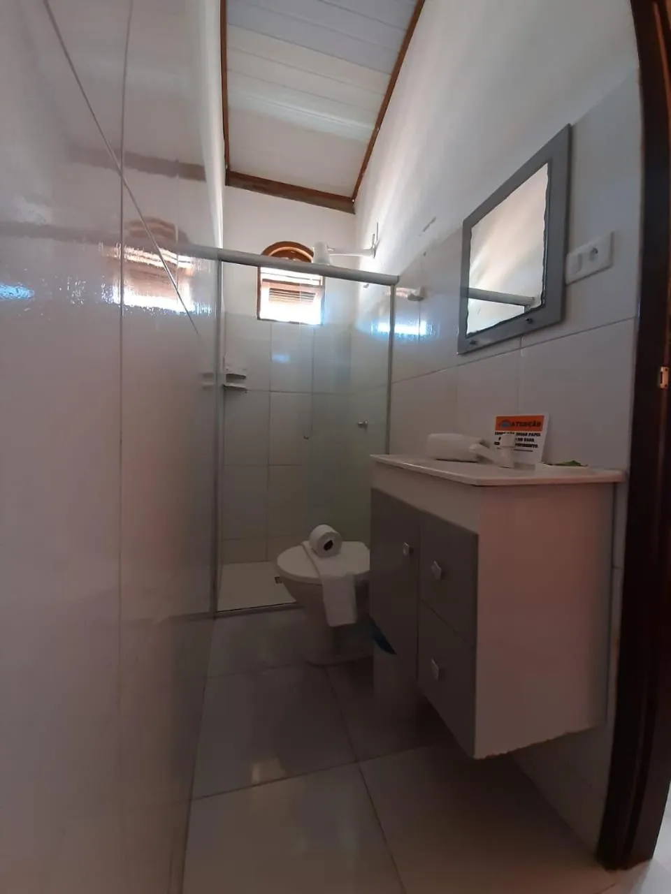 Bathroom in Pousada Rota Tropicana