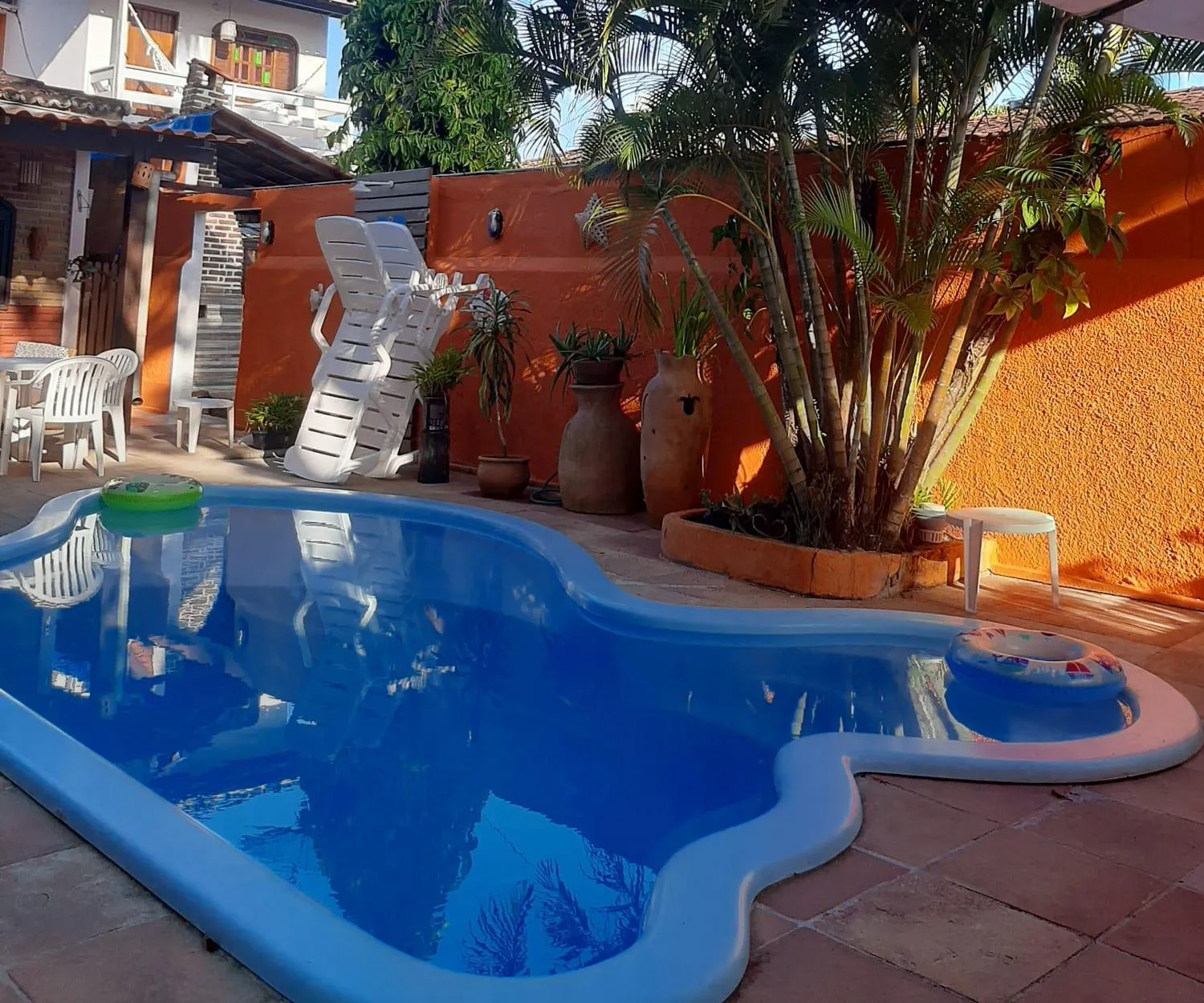 Swimming pool in Pousada Rota Tropicana