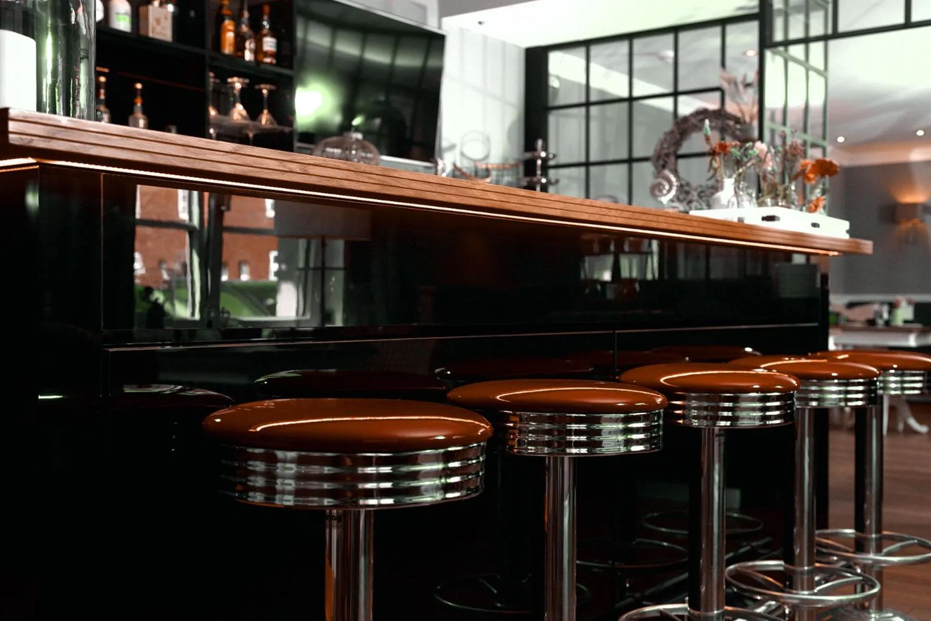 Lounge or bar in Das Windhuk