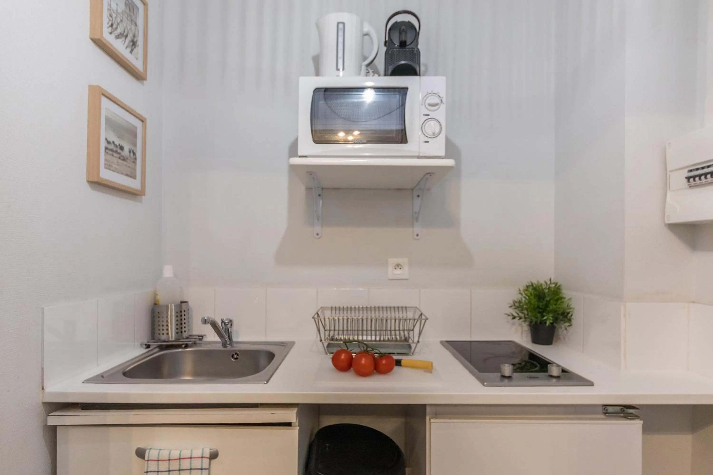 Kitchen or kitchenette in WS Hôtel de Ville - Le Marais