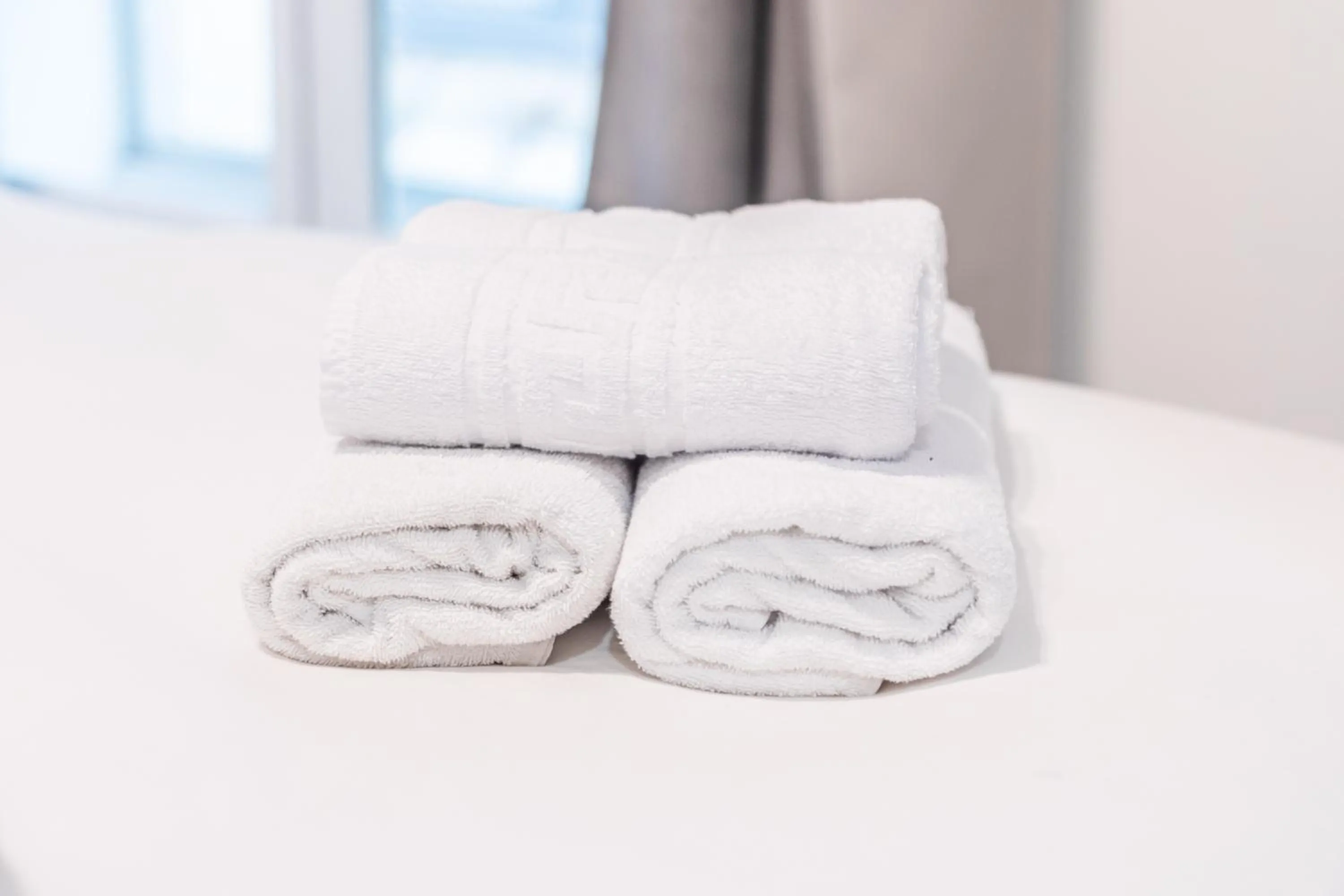 towels, Bed in WS Hôtel de Ville - Le Marais