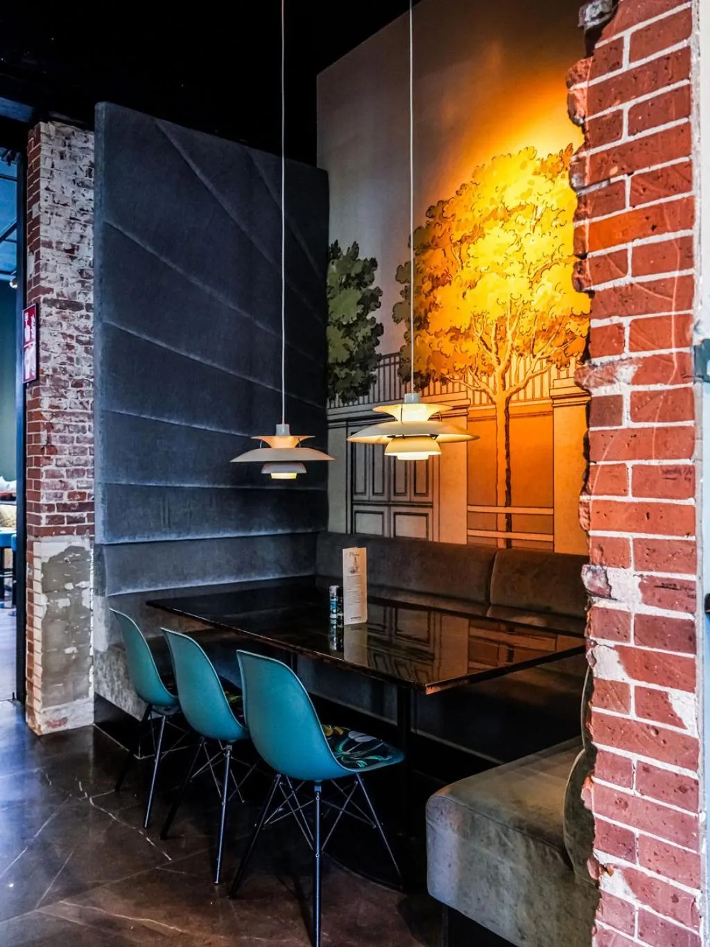 Restaurant/places to eat in Boutiquehotel Staats