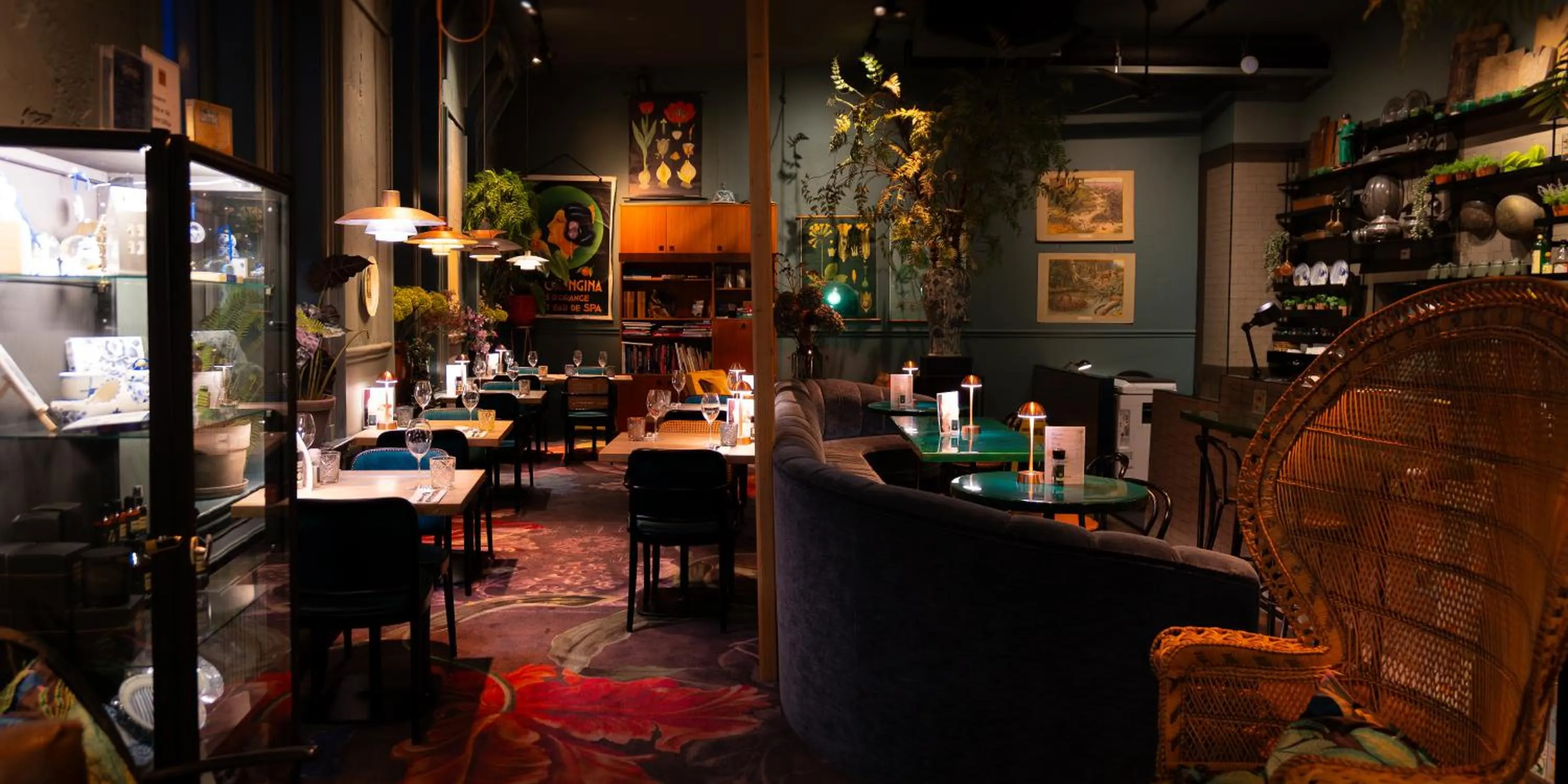 Restaurant/places to eat in Boutiquehotel Staats