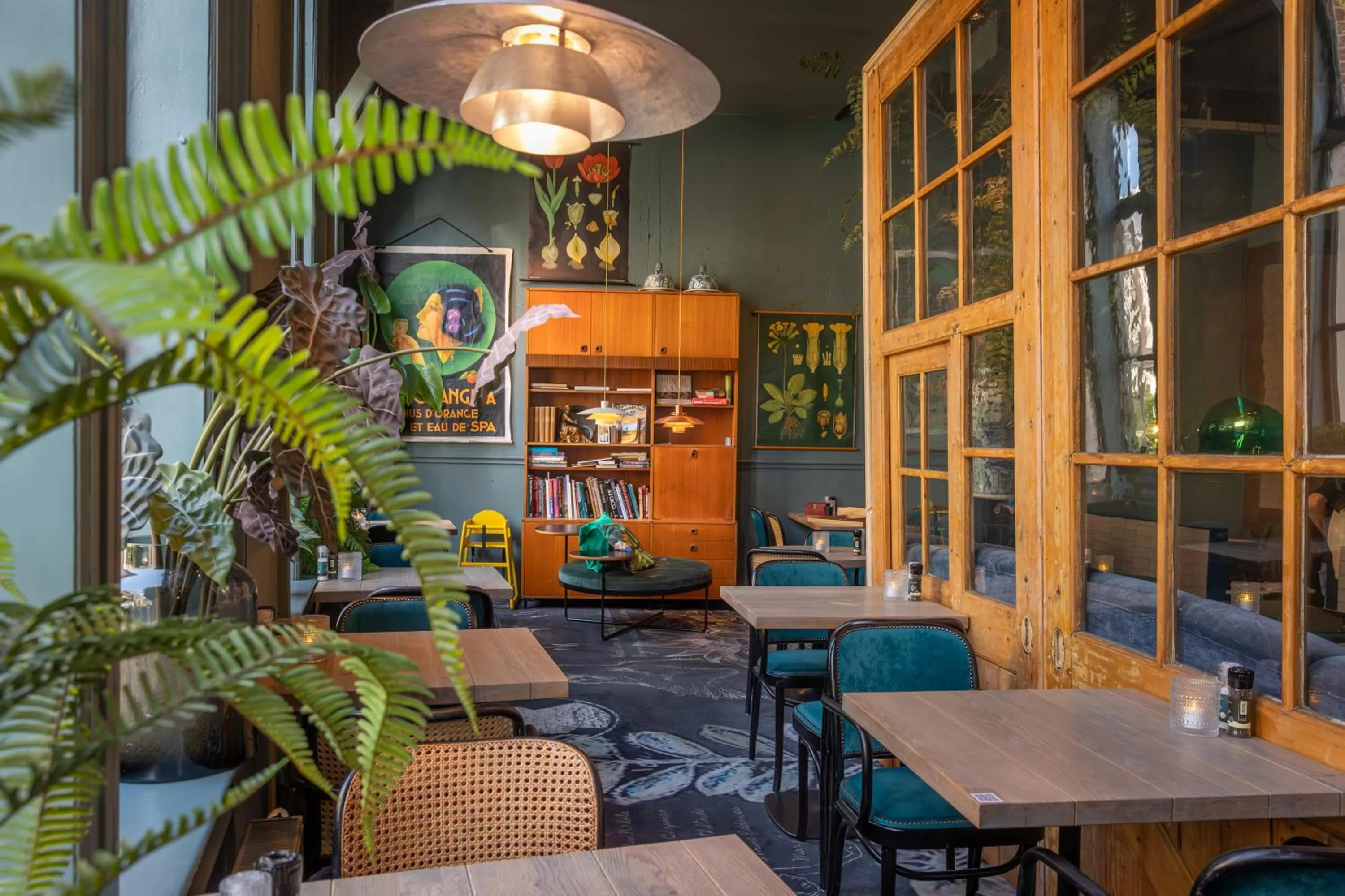 Restaurant/places to eat in Boutiquehotel Staats