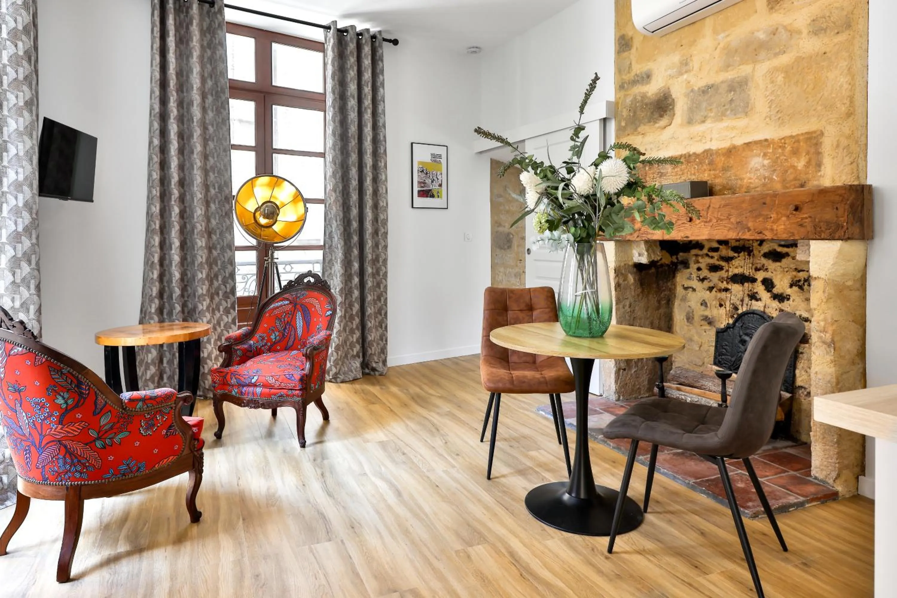 Living room in La Villa des Consuls - Gîte de tourisme de charme