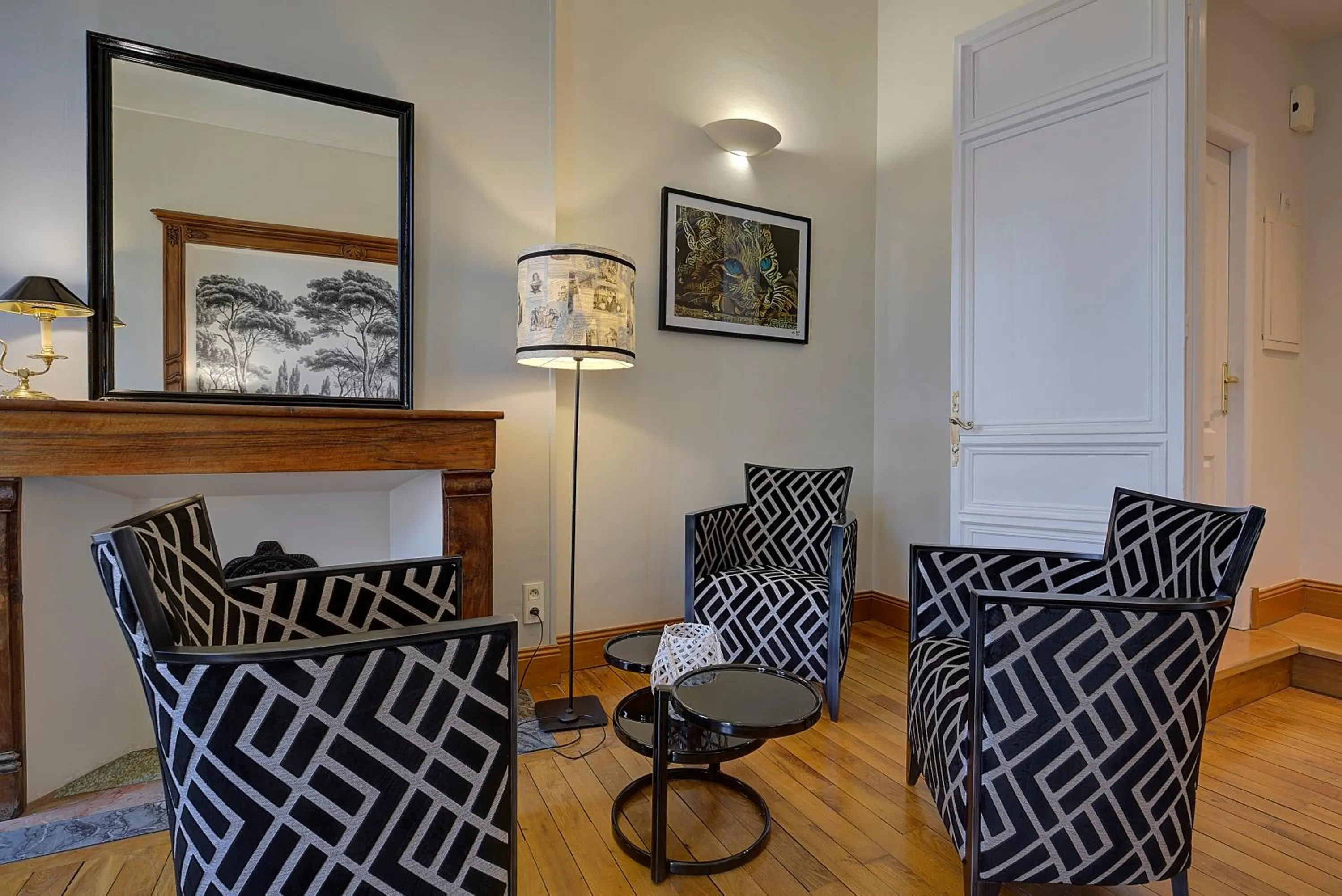 Living room in La Villa des Consuls - Gîte de tourisme de charme