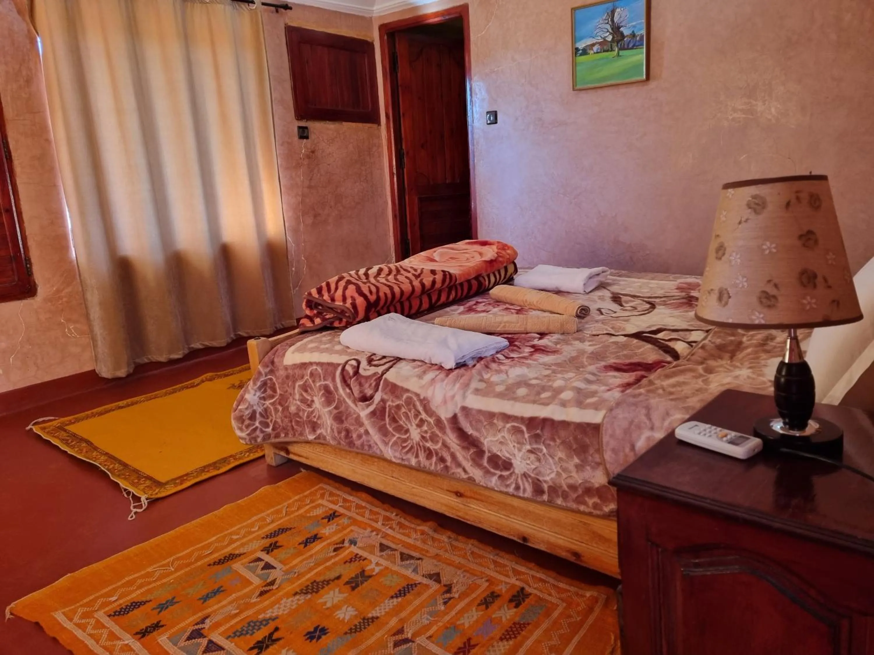 Bed in Auberge Restaurant Telouet