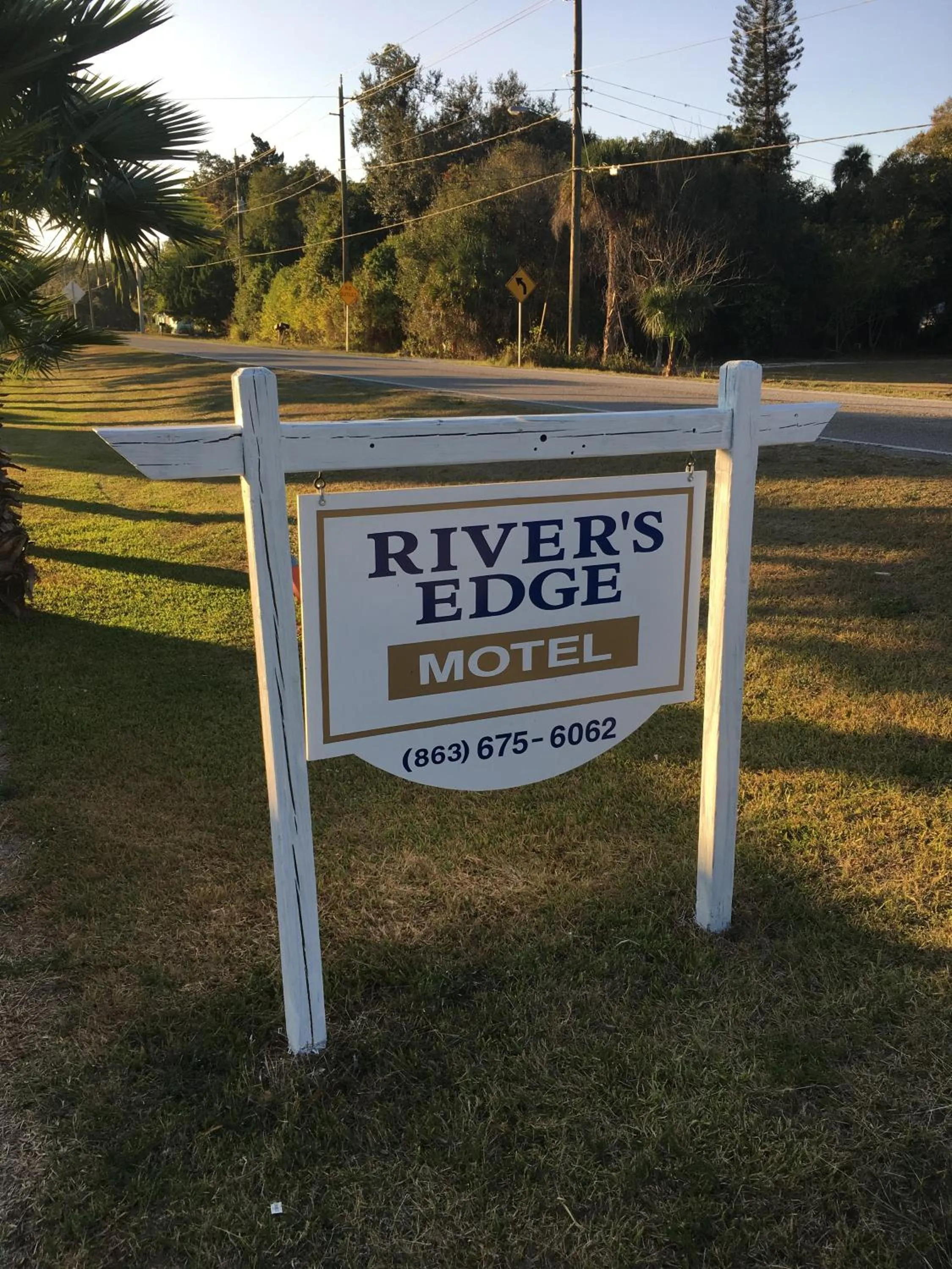 Property logo or sign in The Rivers Edge Motel