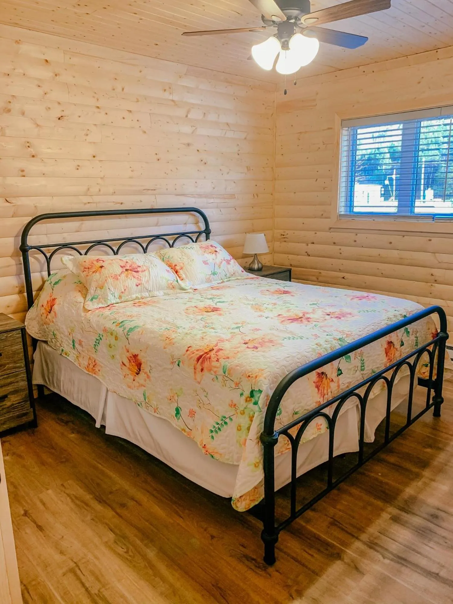 Bed in Hillside Cottages