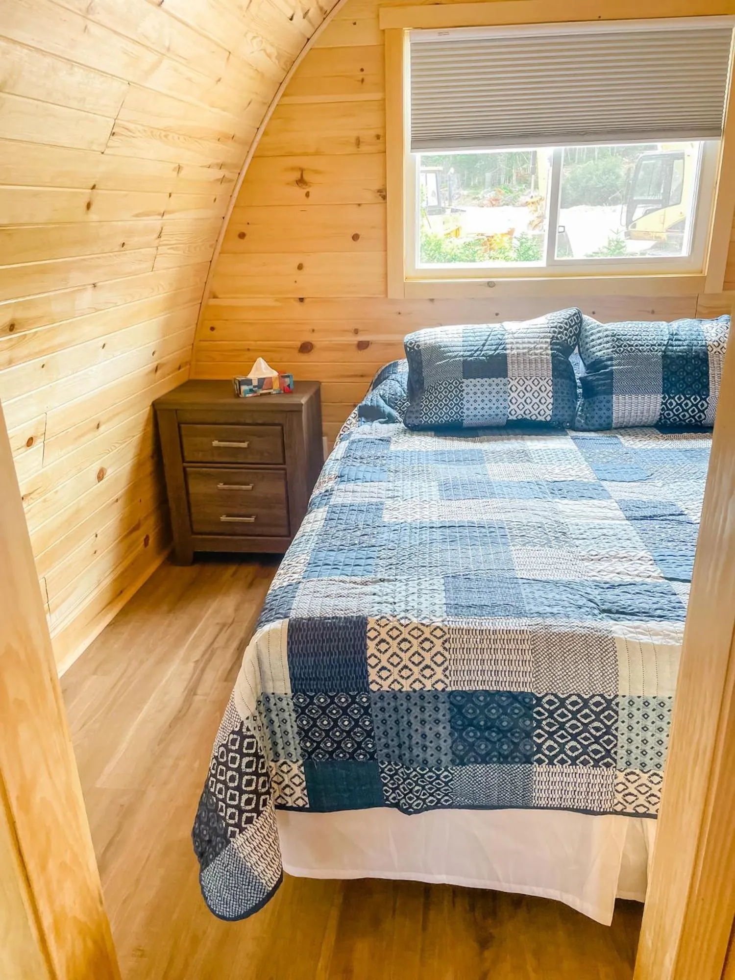 Bed in Hillside Cottages