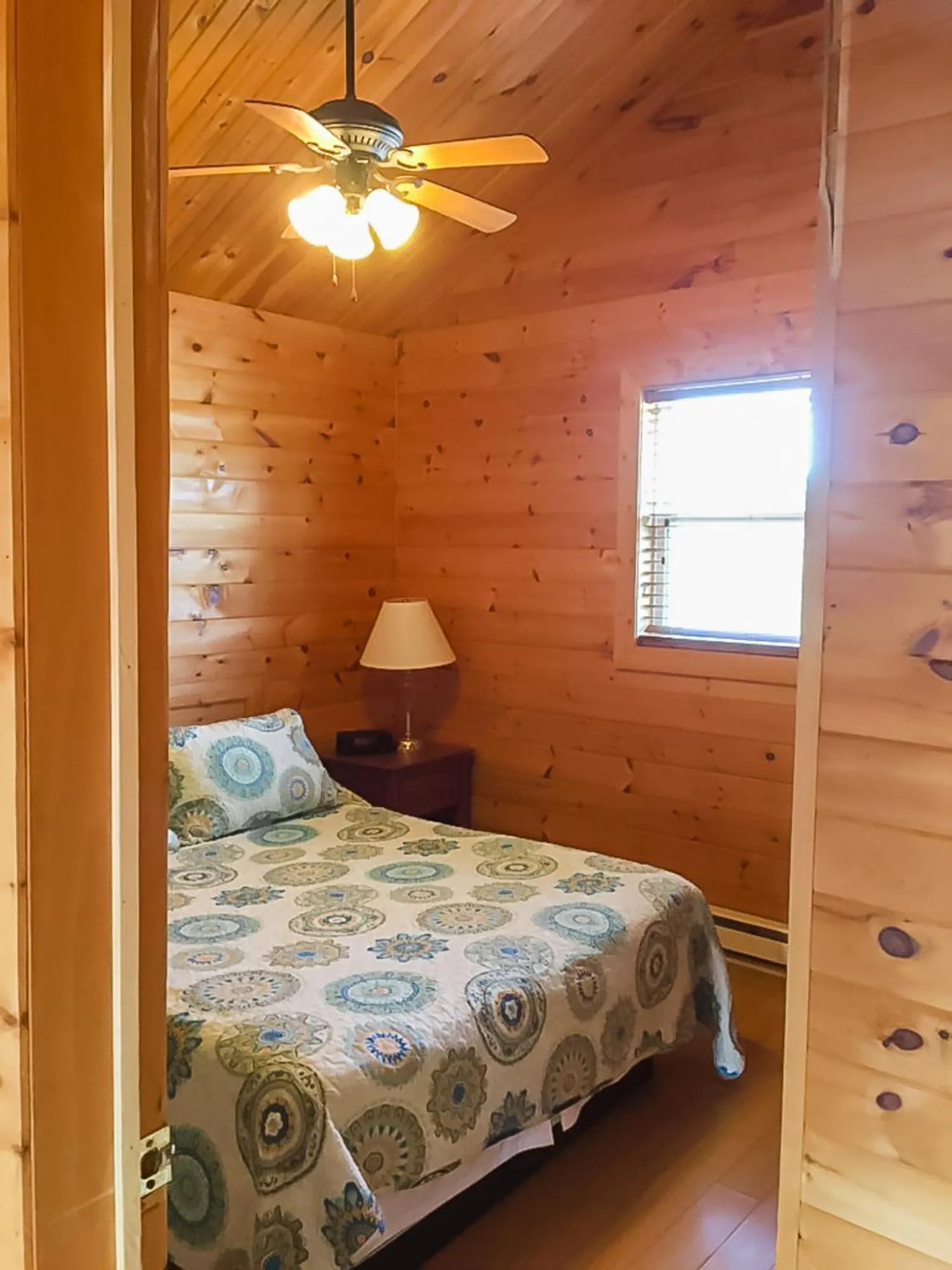 Bed in Hillside Cottages