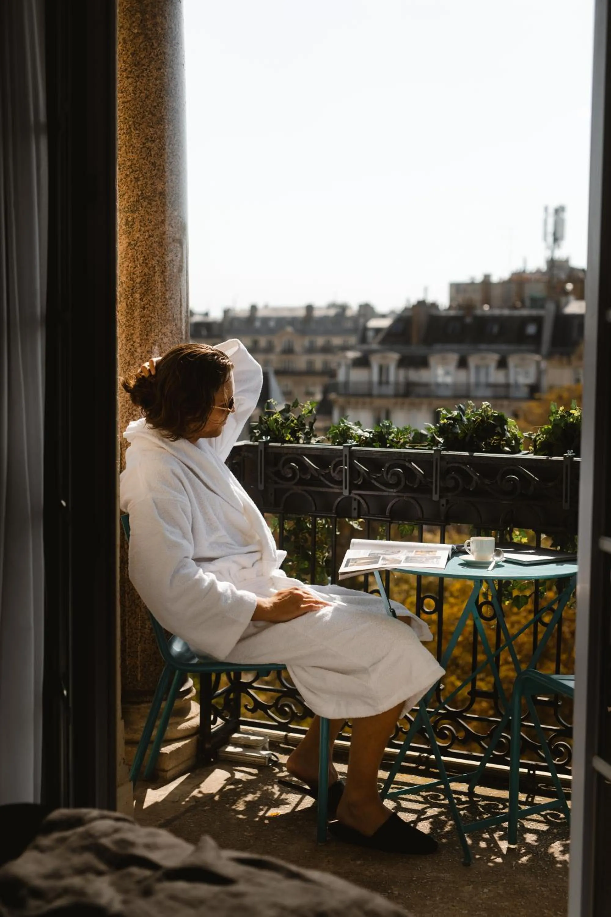Balcony/Terrace in Solly Hôtel Paris