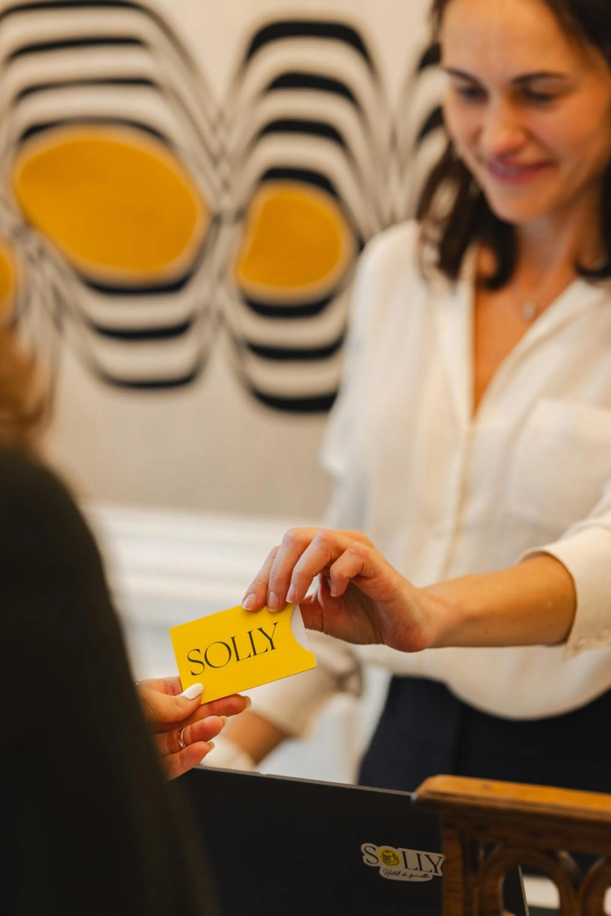 Lobby or reception in Solly Hôtel Paris