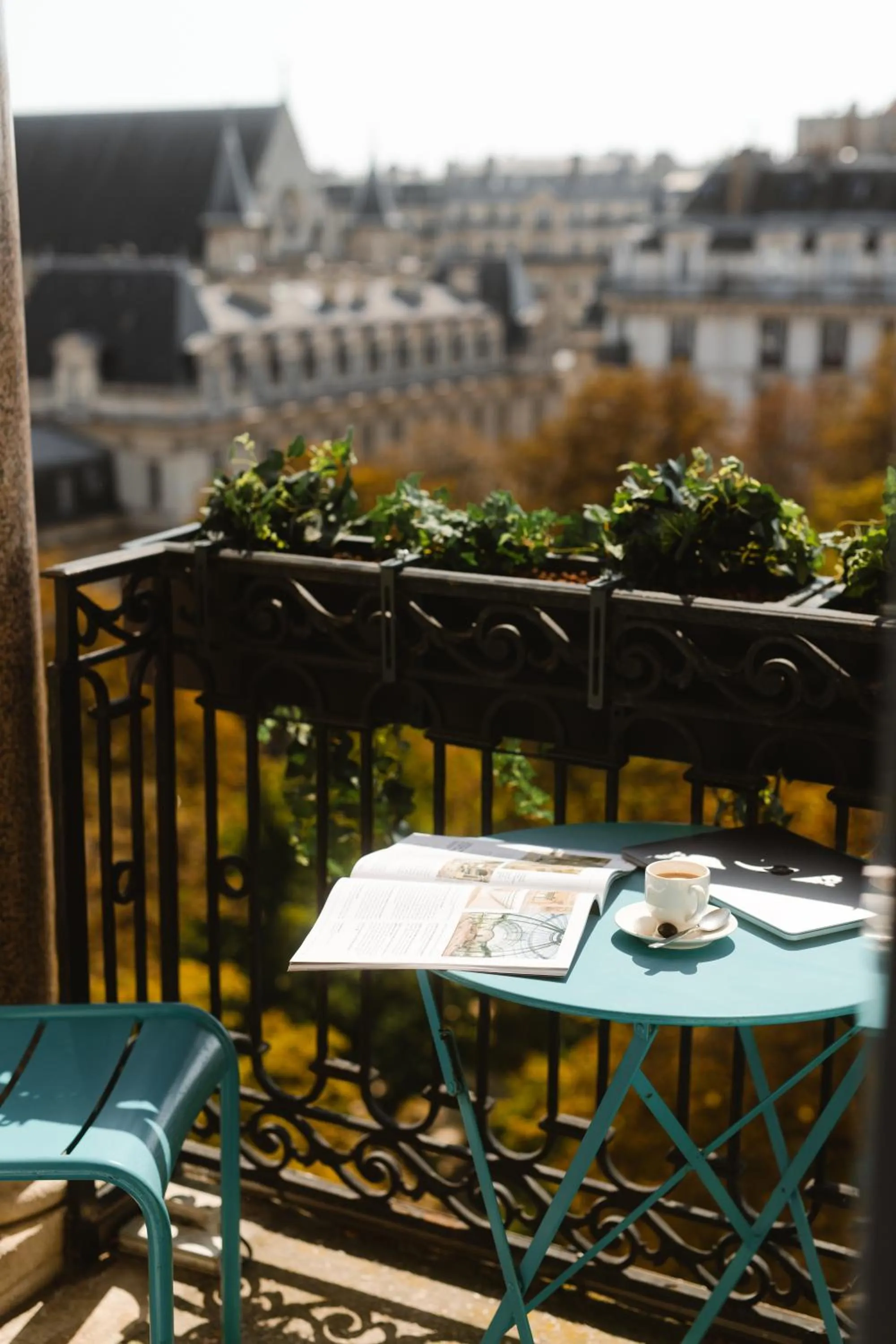 Balcony/Terrace in Solly Hôtel Paris