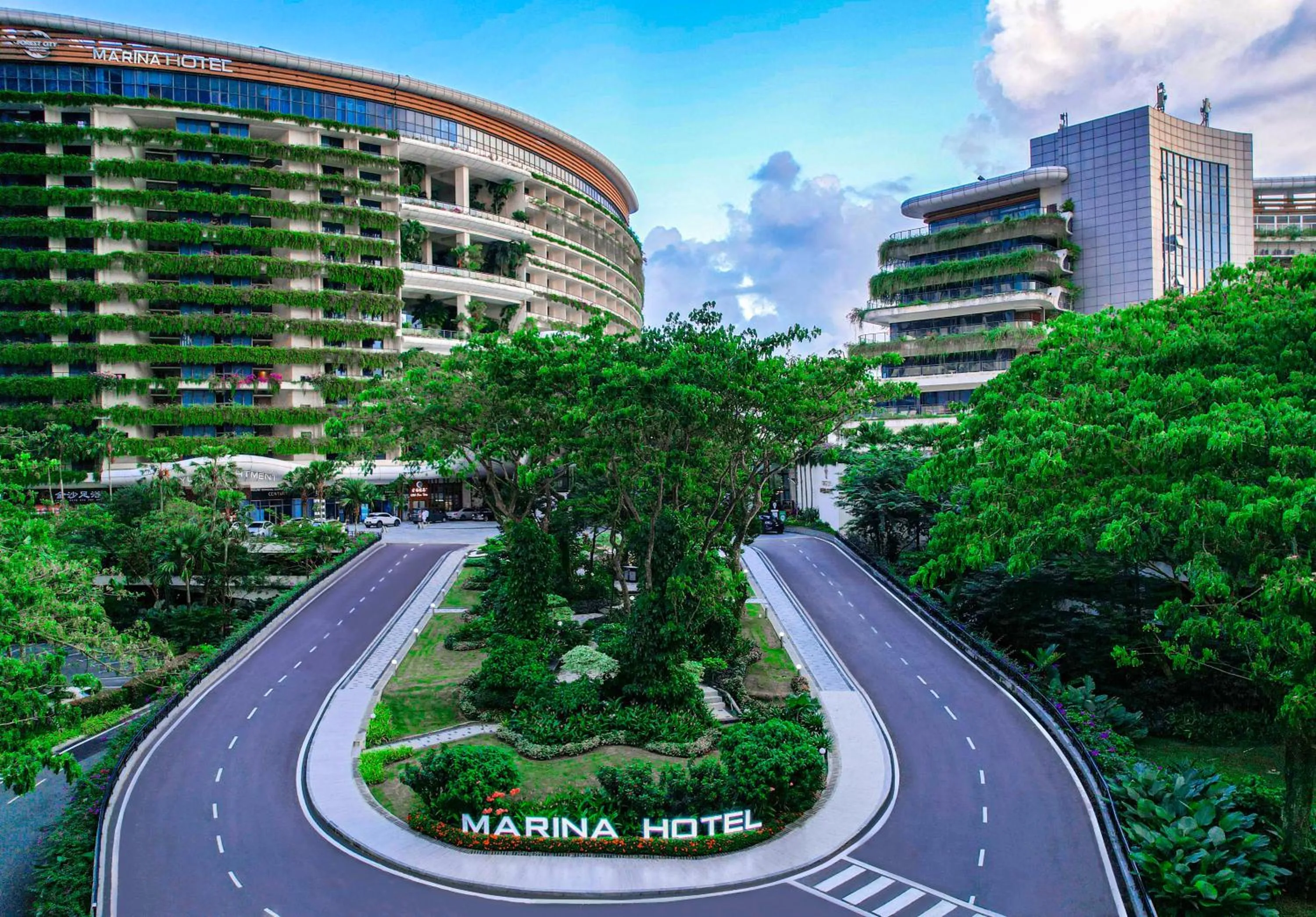 Natural landscape in Forest City Marina Hotel