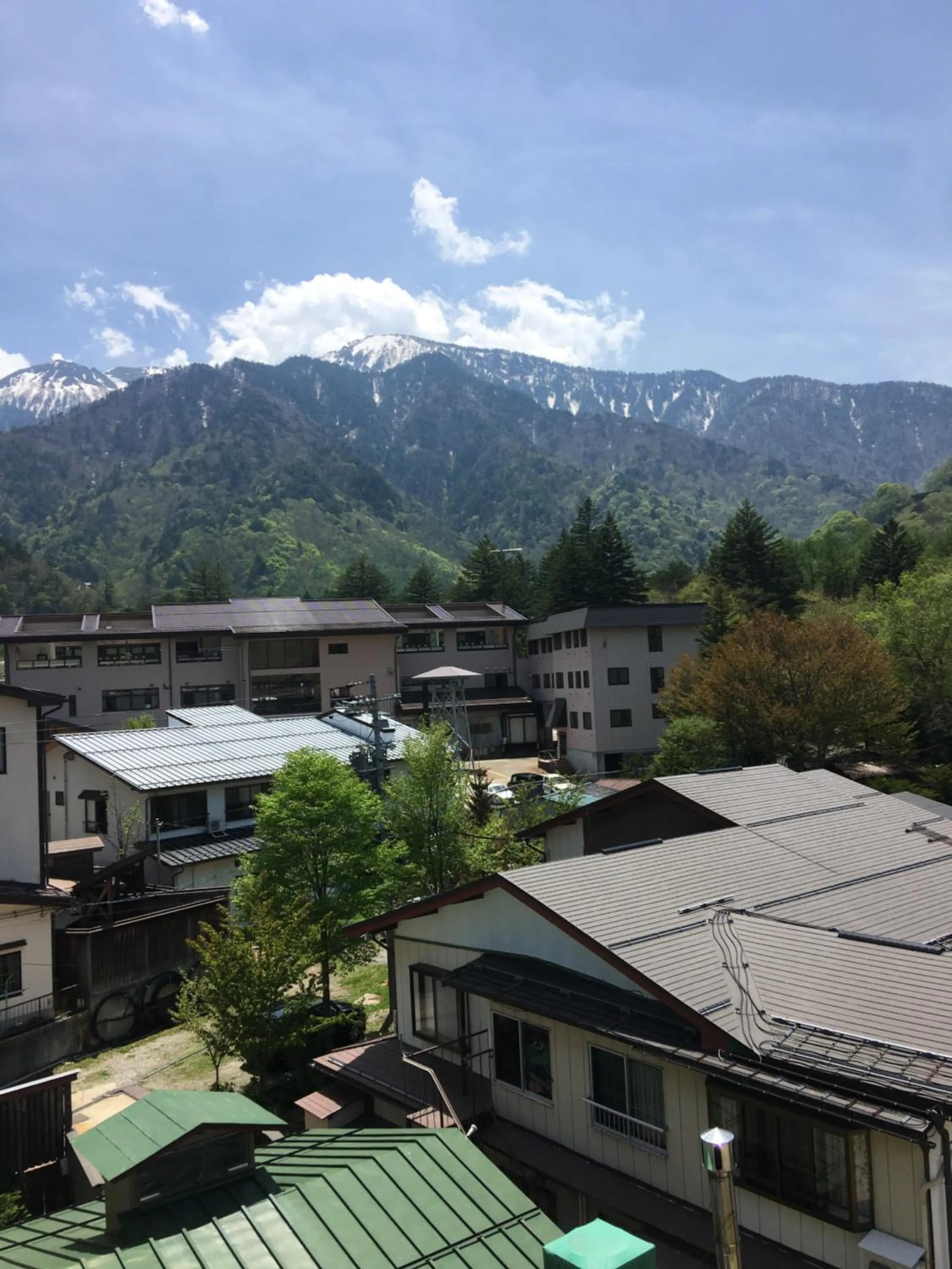 Mountain view in Hotel Hirayunomori Annex