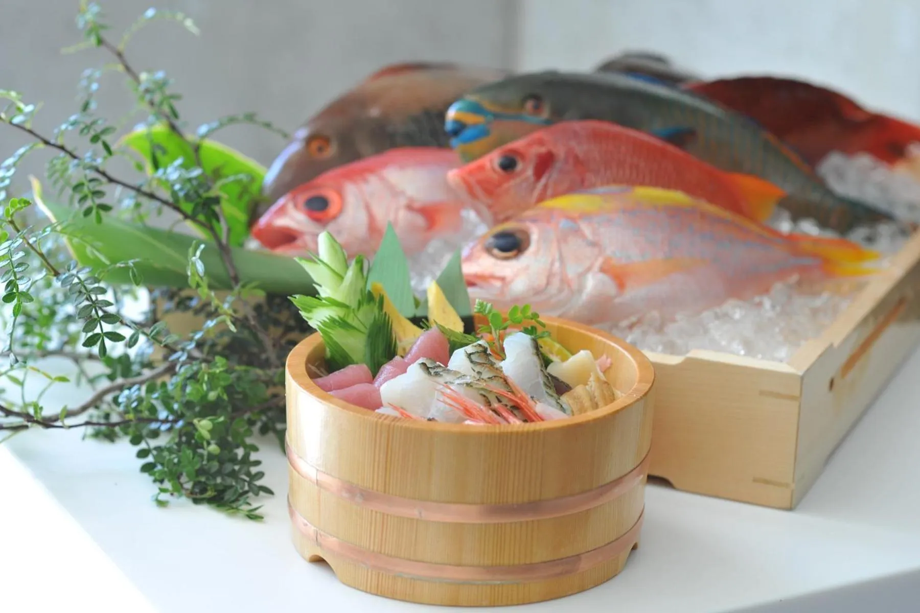 Asian breakfast in The BREAKFAST HOTEL PORTO Ishigakijima