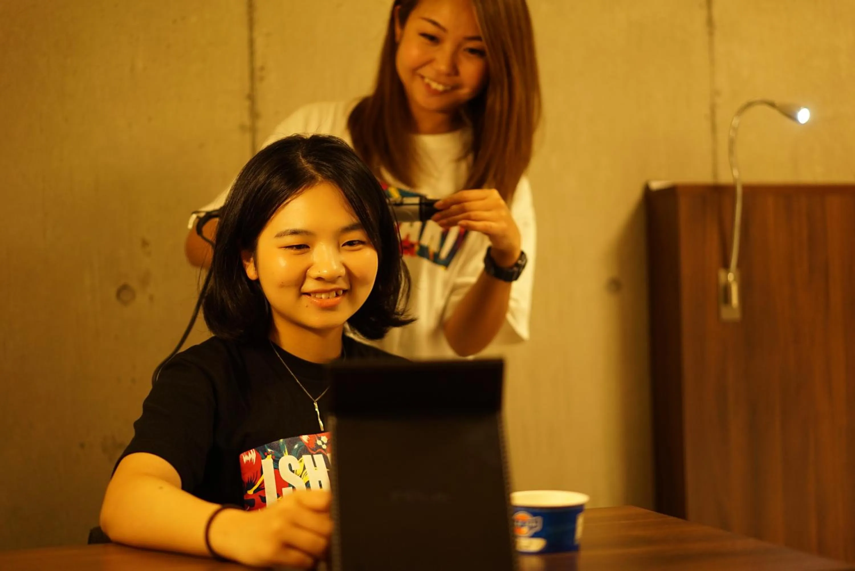 People in The BREAKFAST HOTEL PORTO Ishigakijima