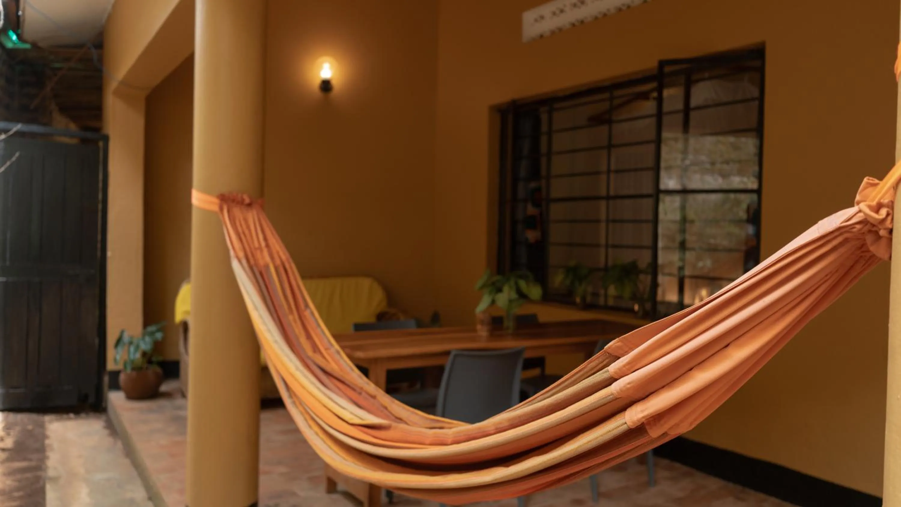 Seating area in ViaVia Entebbe