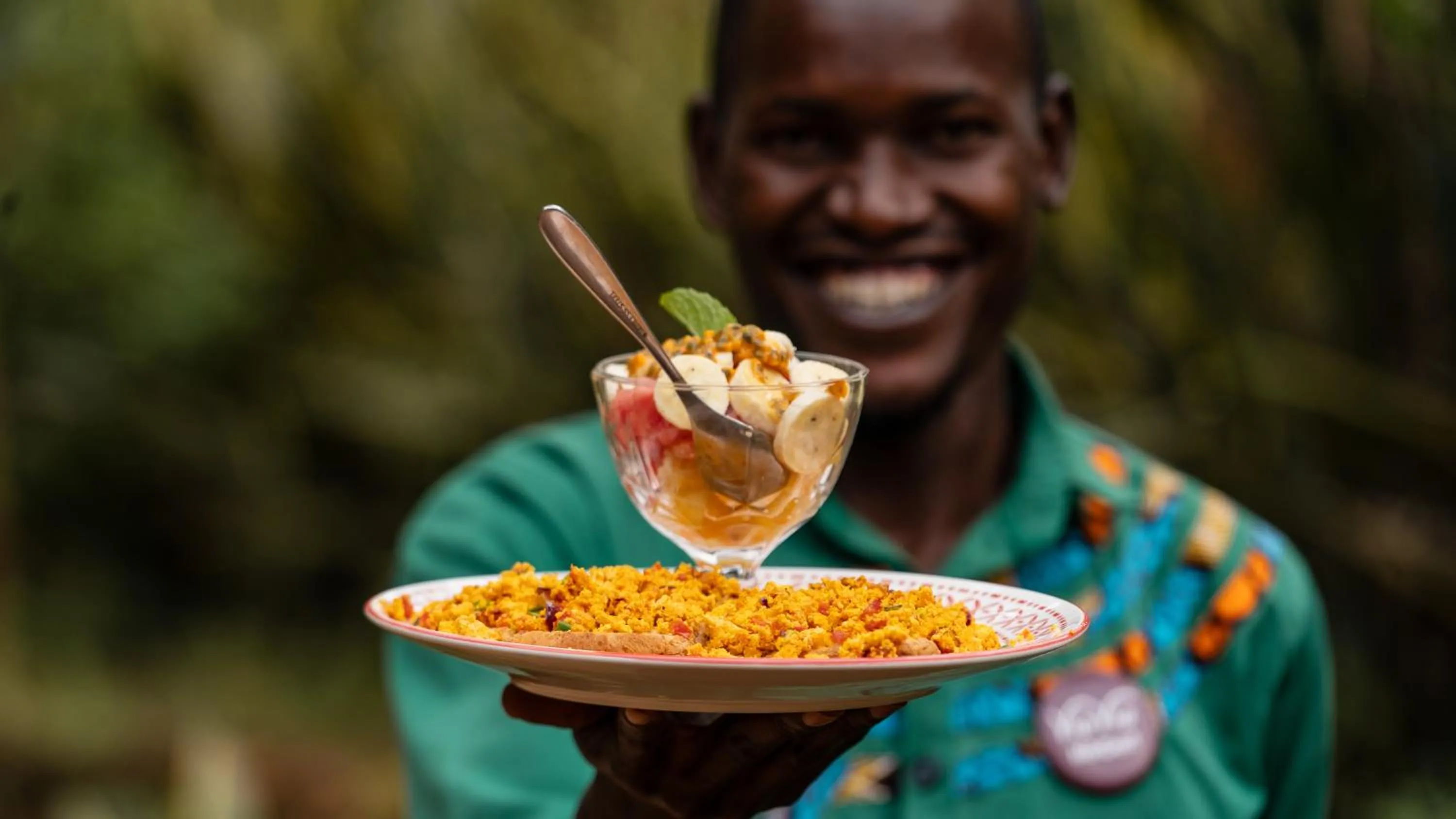 Food in ViaVia Entebbe