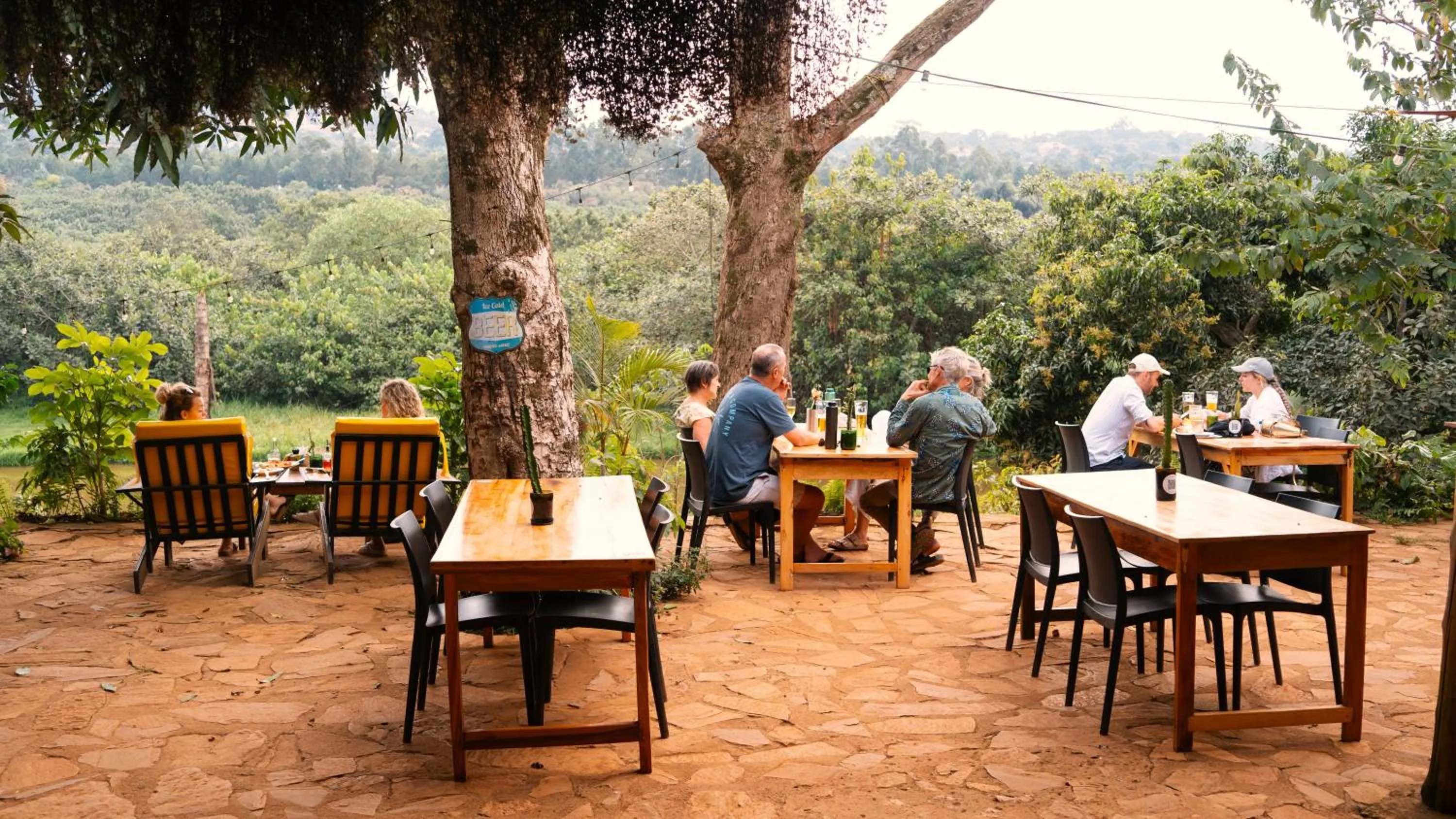Balcony/Terrace in ViaVia Entebbe