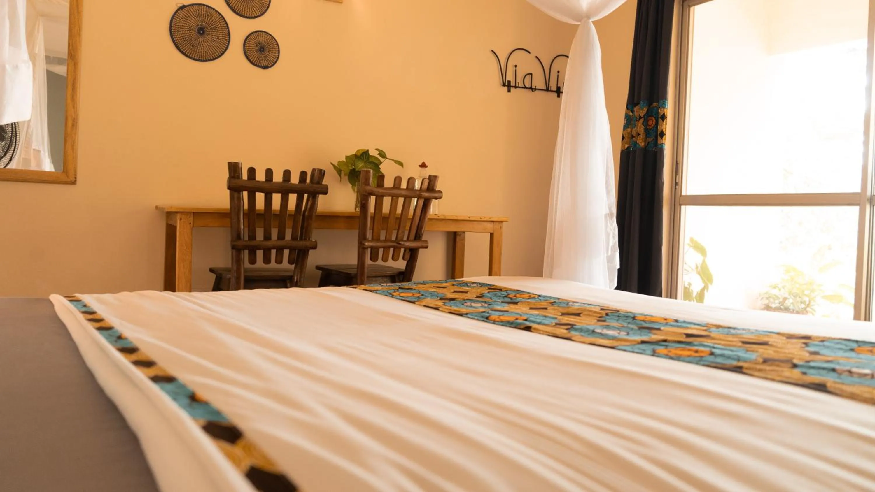 Bedroom, Bed in ViaVia Entebbe