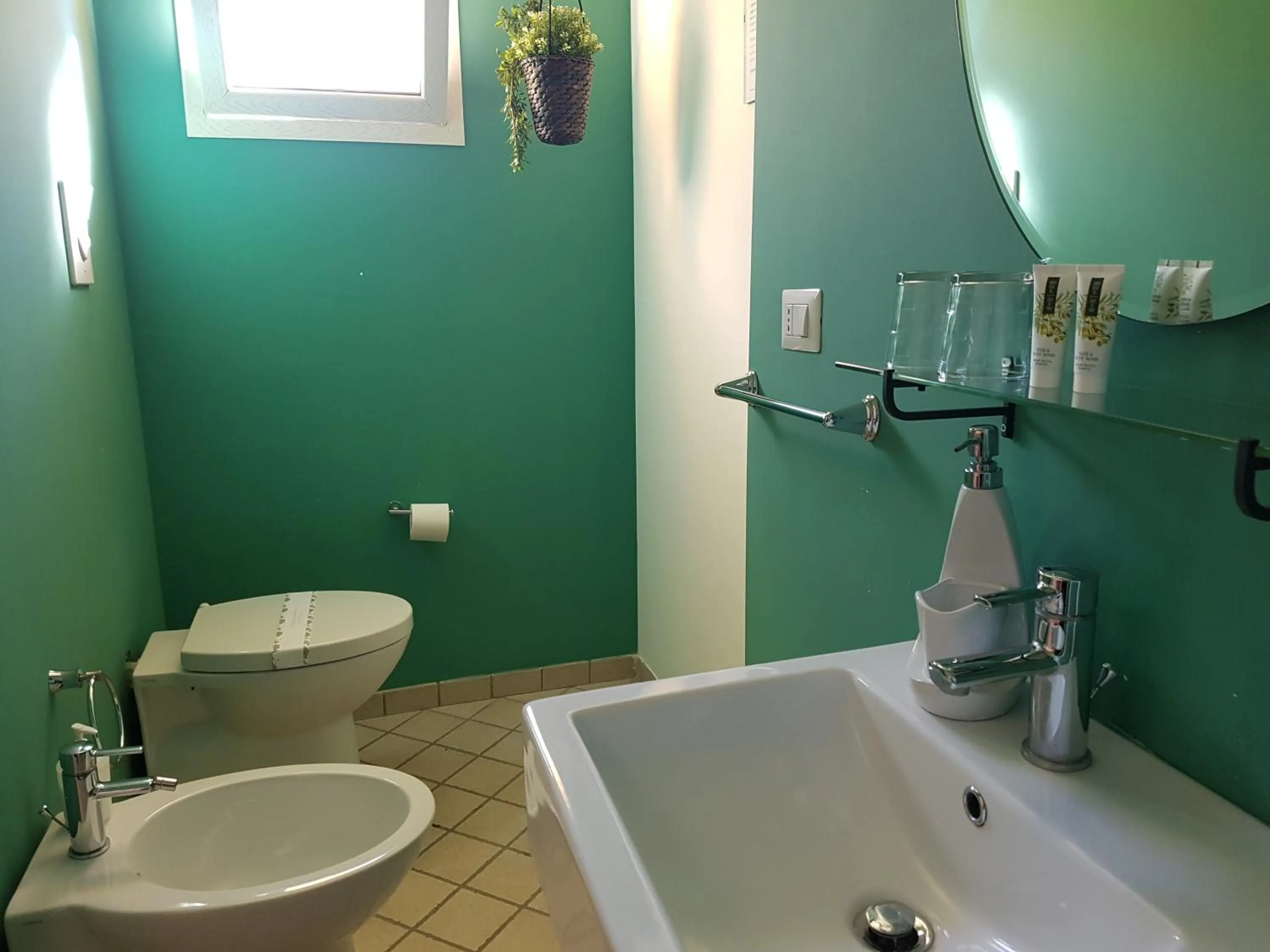 Bathroom in B&B TORRE DEI SARACENI