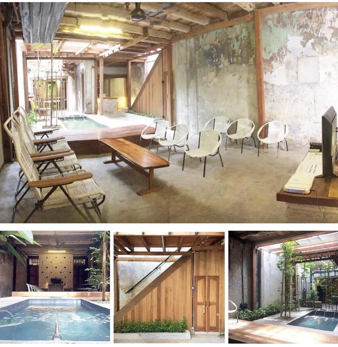 Inner courtyard view in Rimba Hang Kasturi Villa