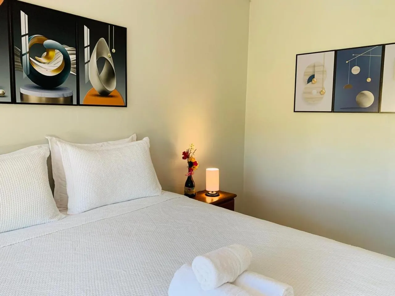 Bed in Pousada La Creación