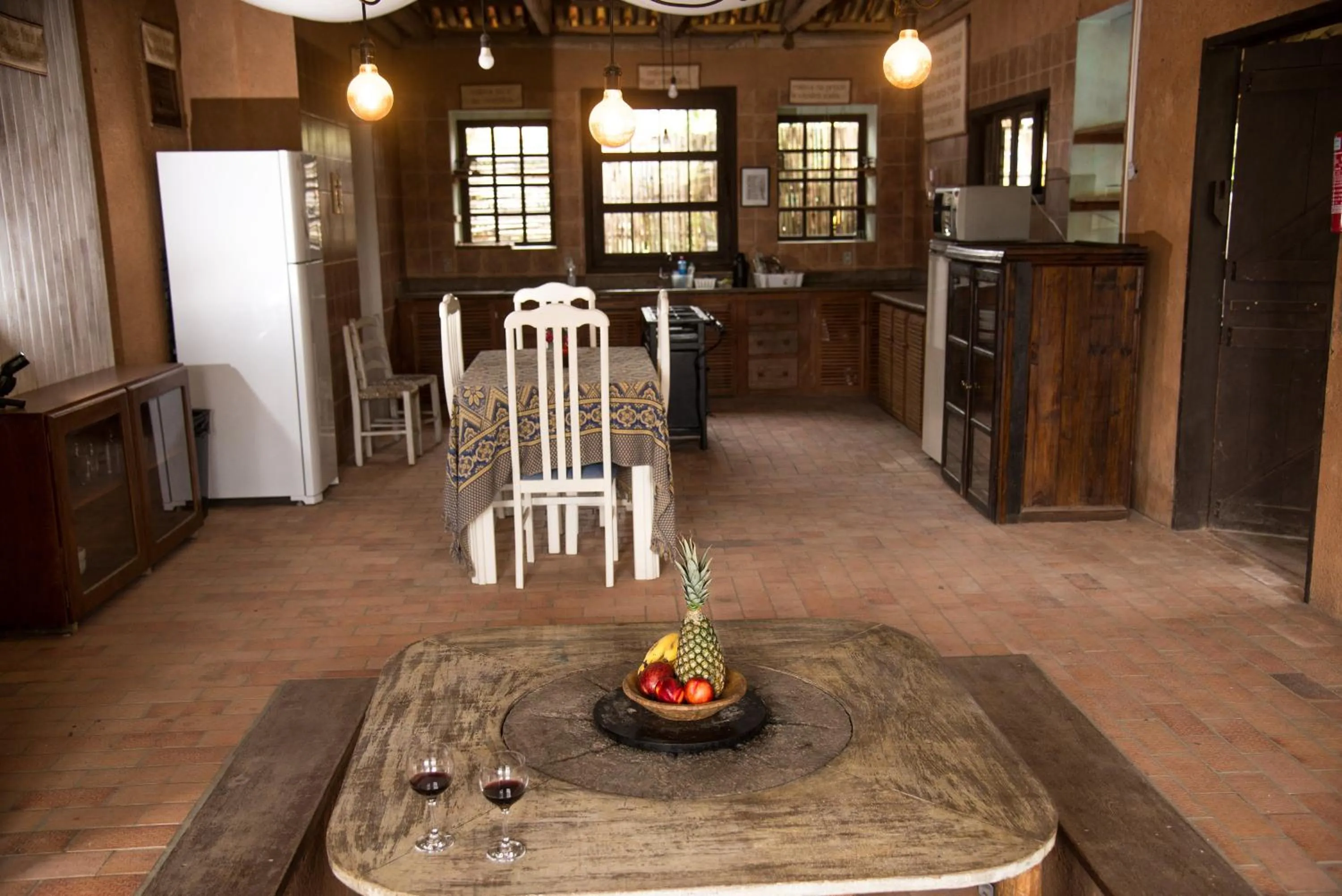 Dining area in Pousada La Creación