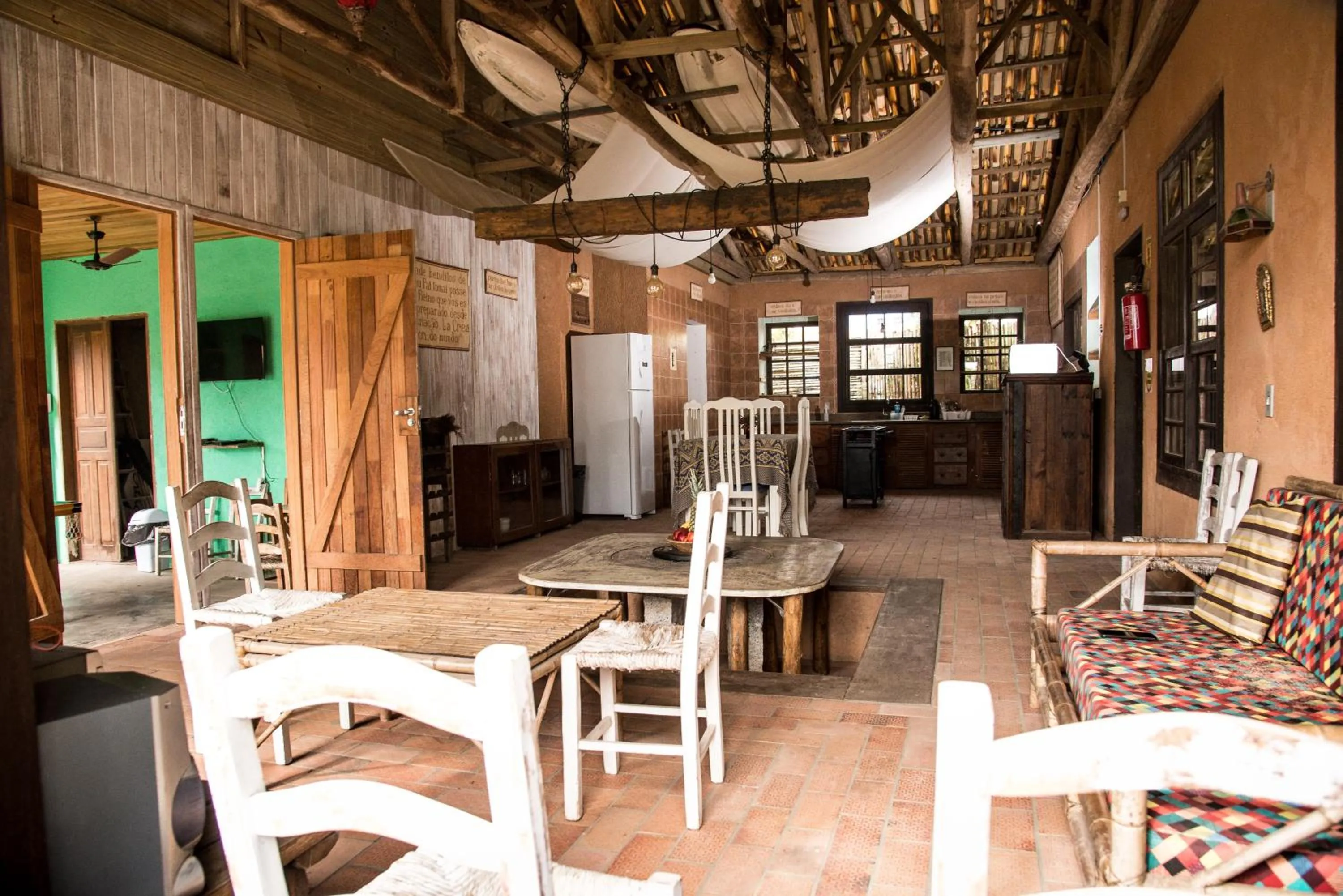 Kitchen or kitchenette in Pousada La Creación