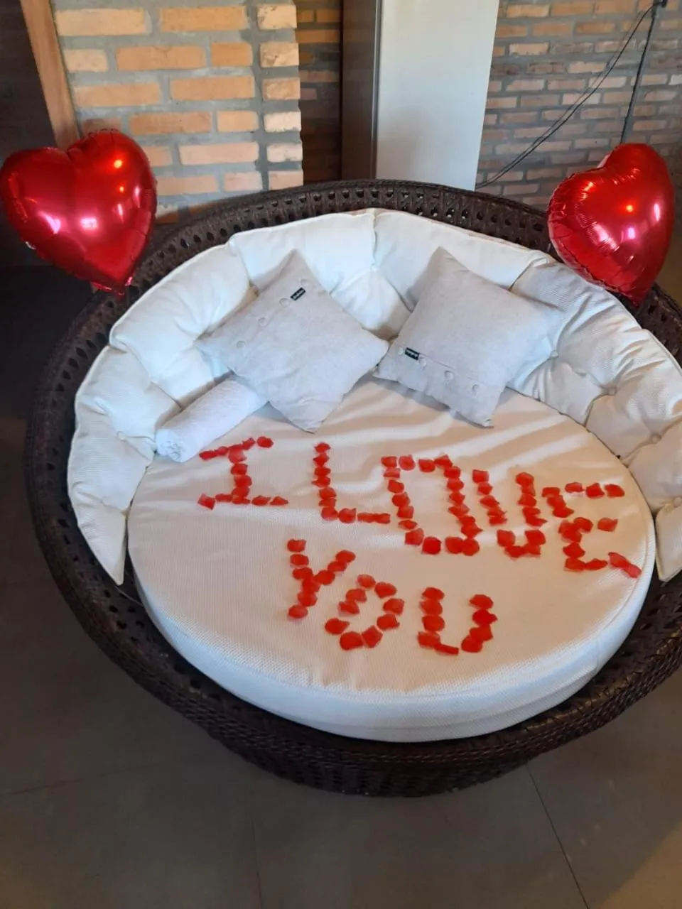 Decorative detail, Bed in Pousada La Creación