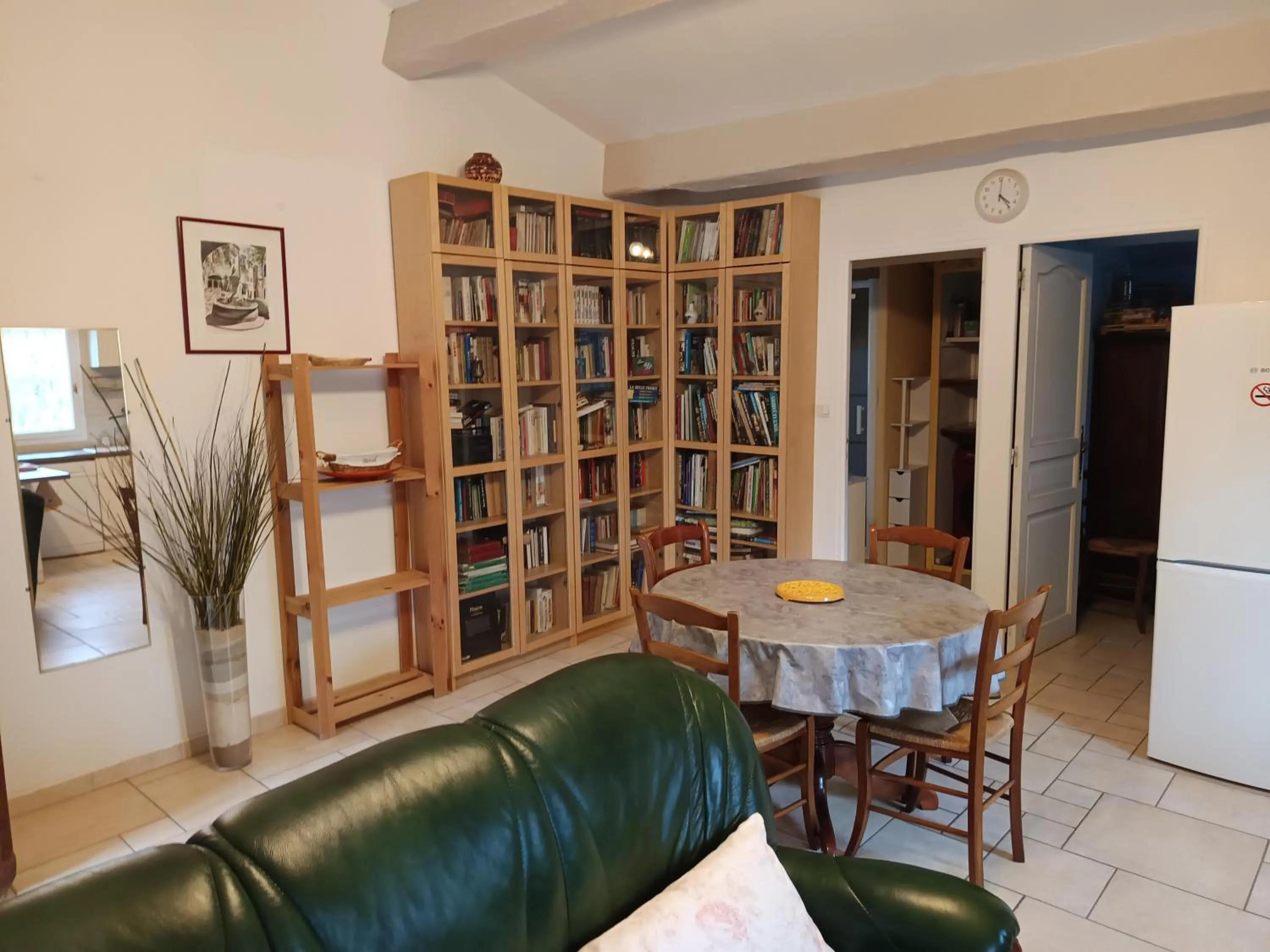 Library in le Mas du Pin Vert