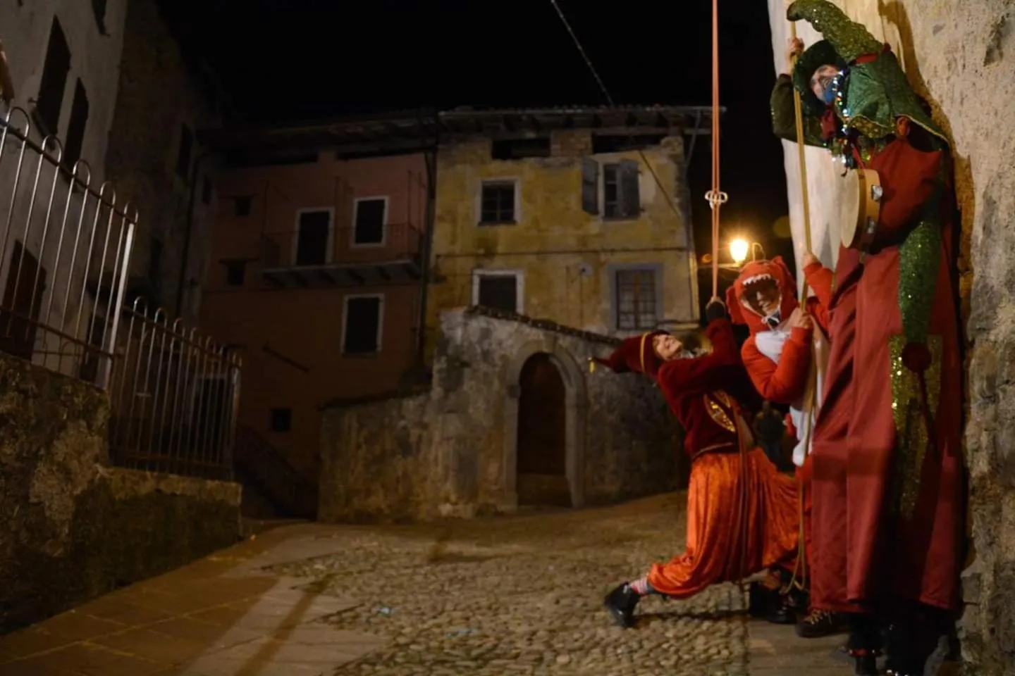 Evening entertainment in Casa Torre