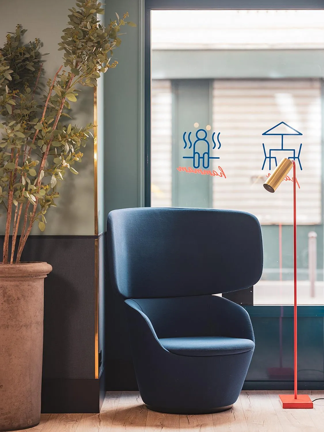 Lobby or reception in Bob Hotel