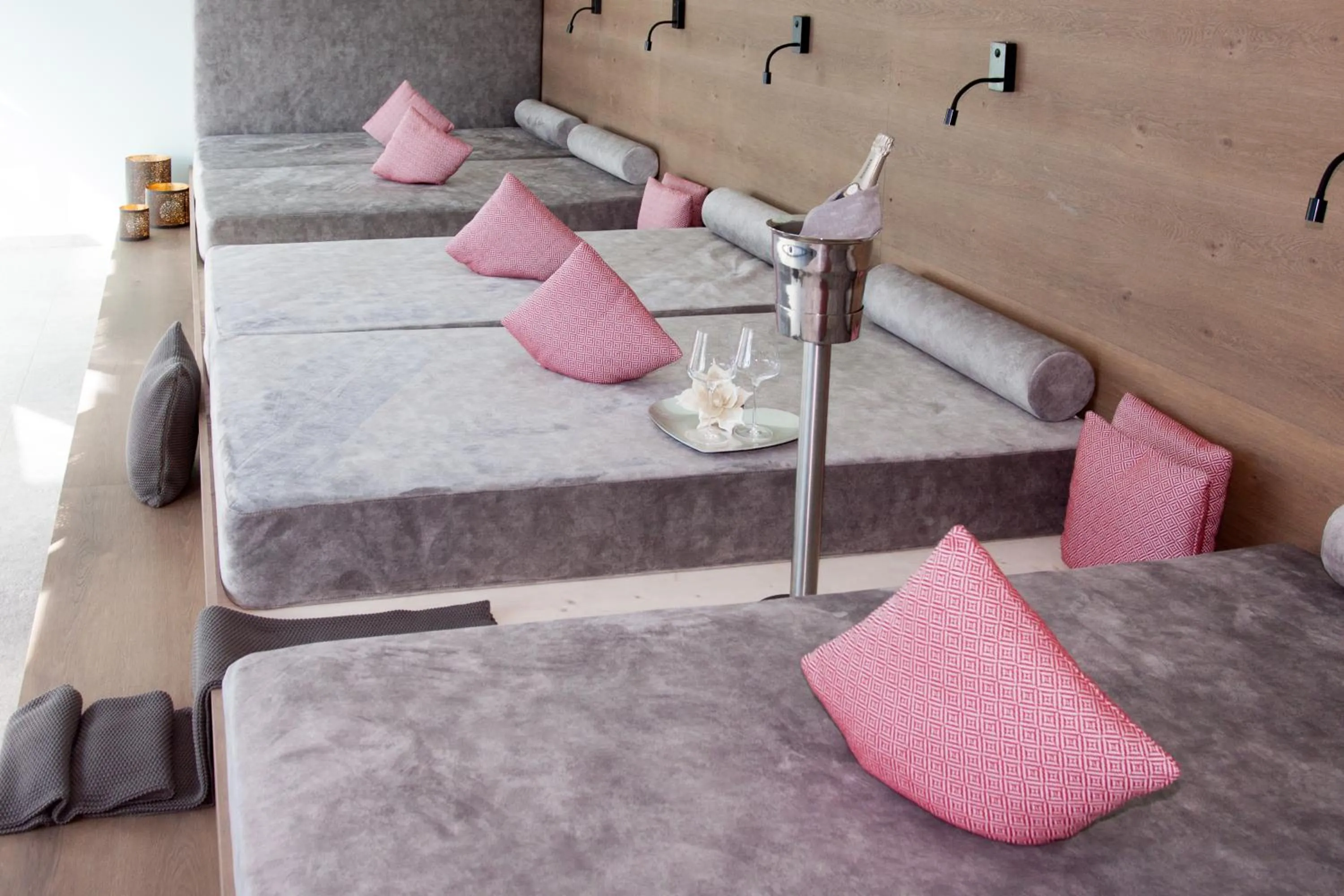 Spa and wellness centre/facilities, Bed in The Lodge Sporthotel - Golfclub Eppan