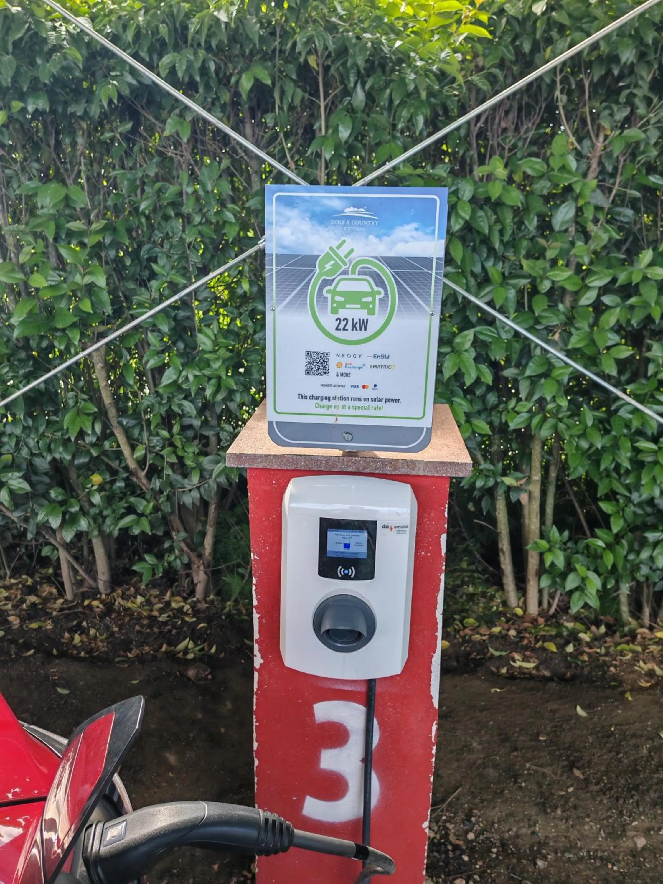 Parking in The Lodge Sporthotel - Golfclub Eppan