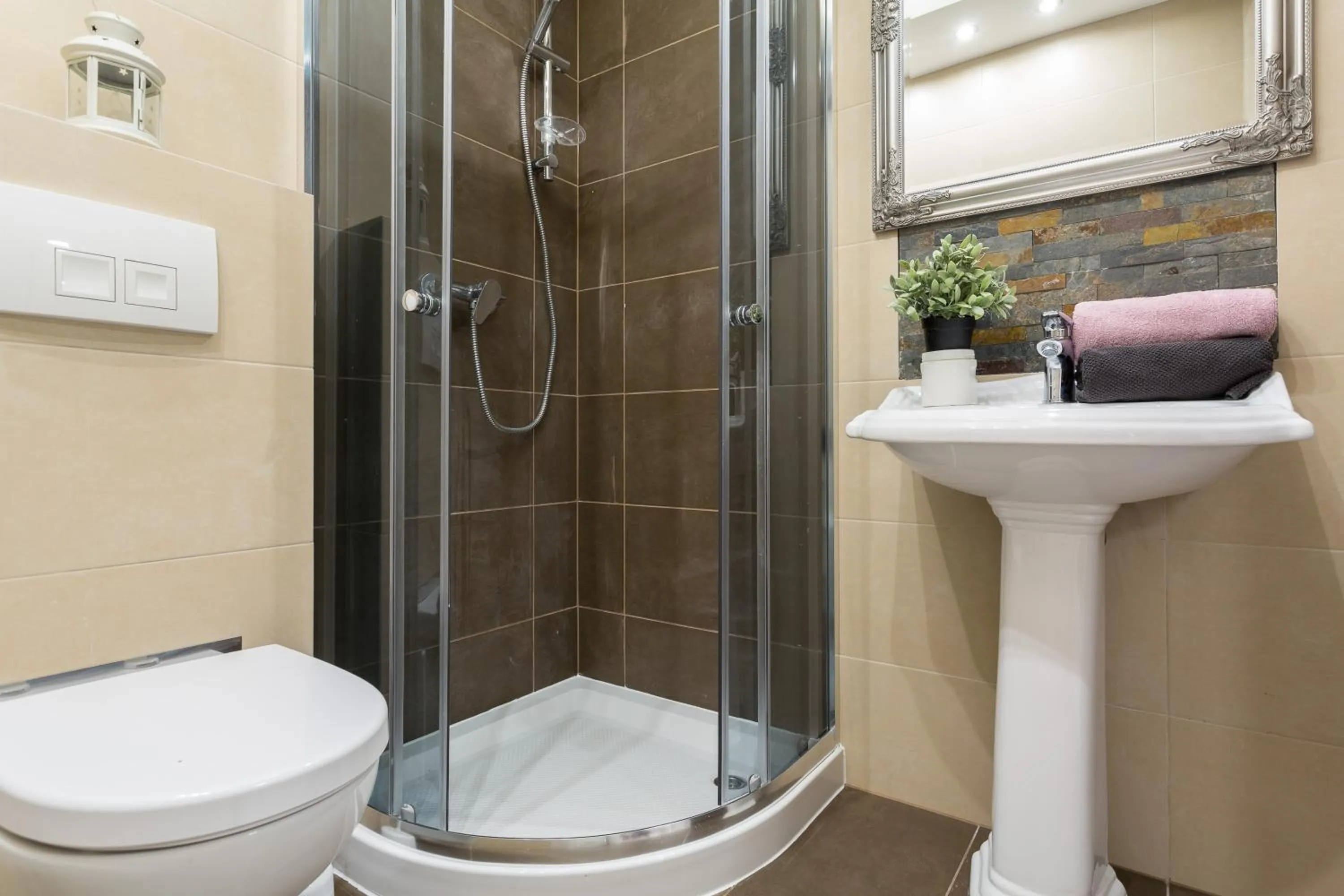 Bathroom in Bystra Woda Studio Zakopane