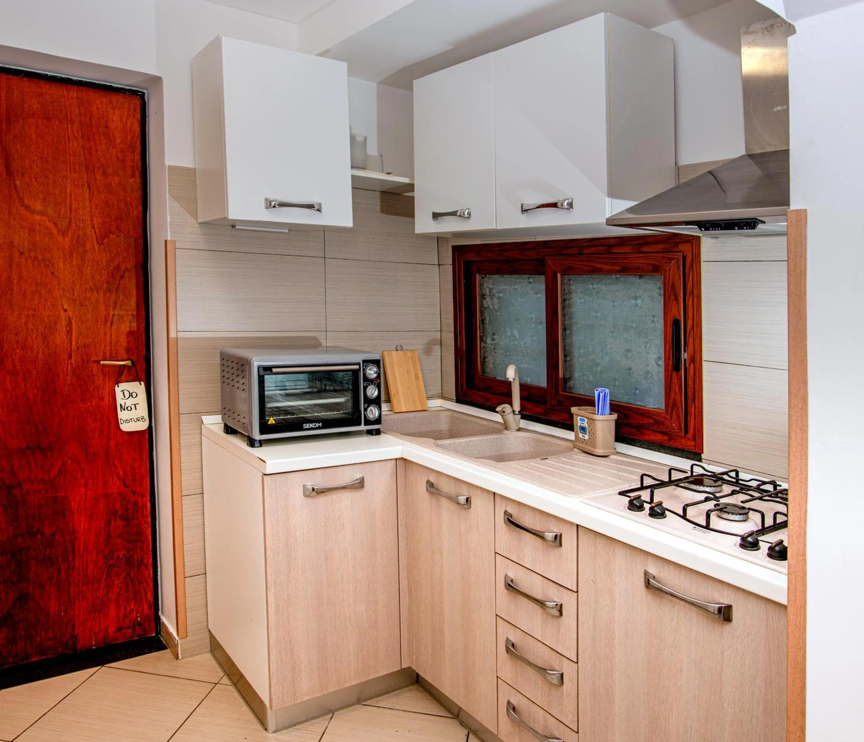 Kitchen or kitchenette in Casa Aristide