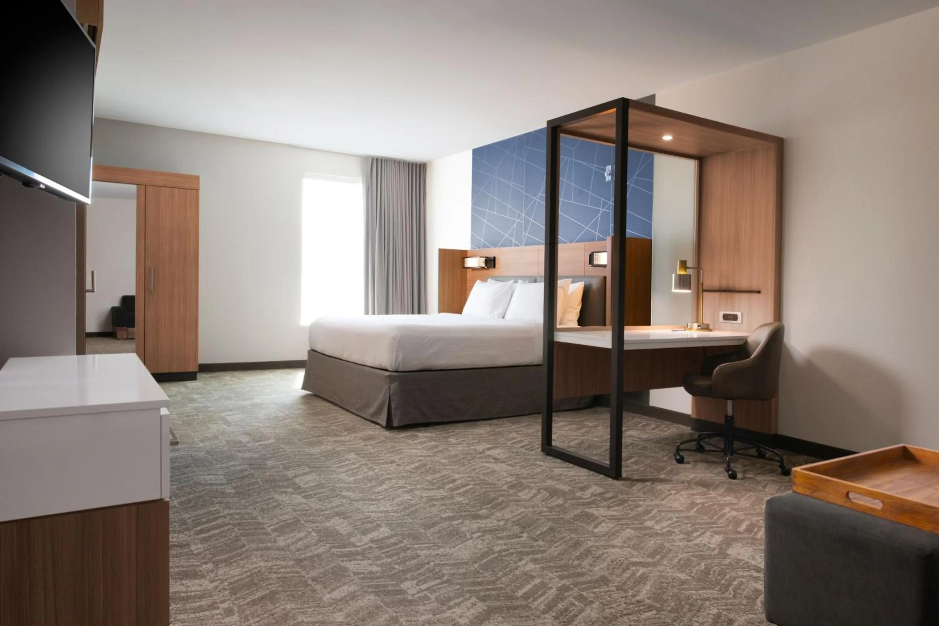 Photo of the whole room, Bed in SpringHill Suites by Marriott Dallas Rockwall
