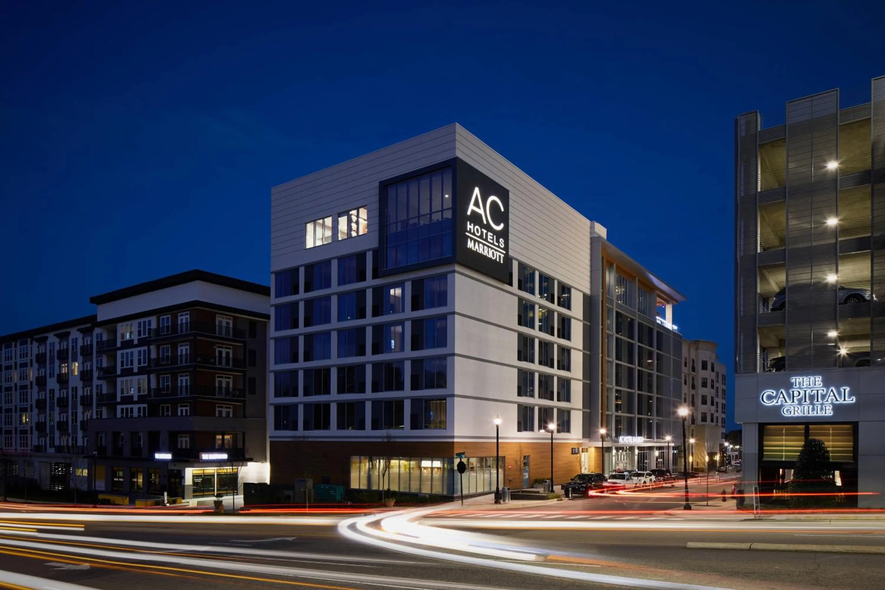 Property building in AC Hotel by Marriott Raleigh North Hills
