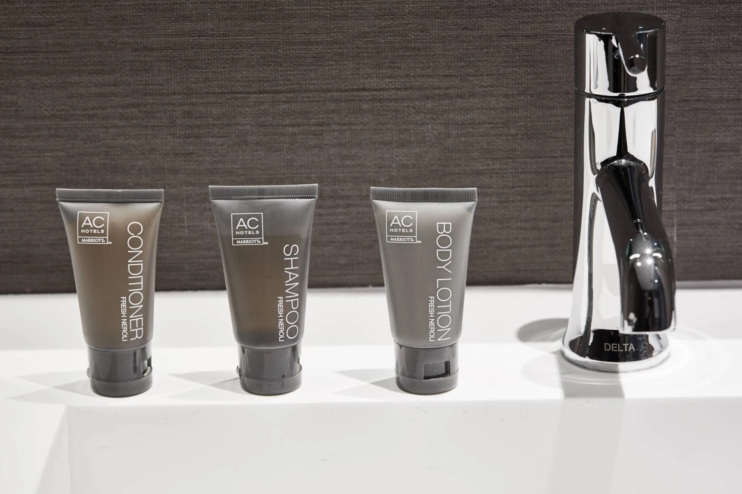 Bathroom in AC Hotel by Marriott Raleigh North Hills