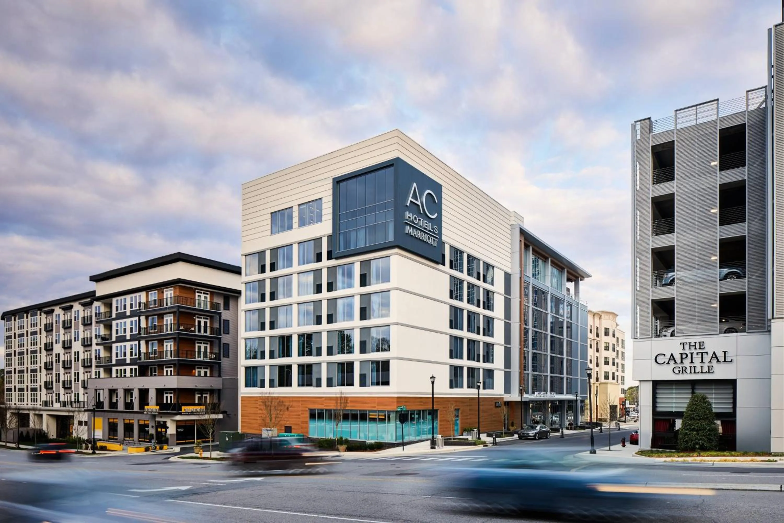 Property building in AC Hotel by Marriott Raleigh North Hills