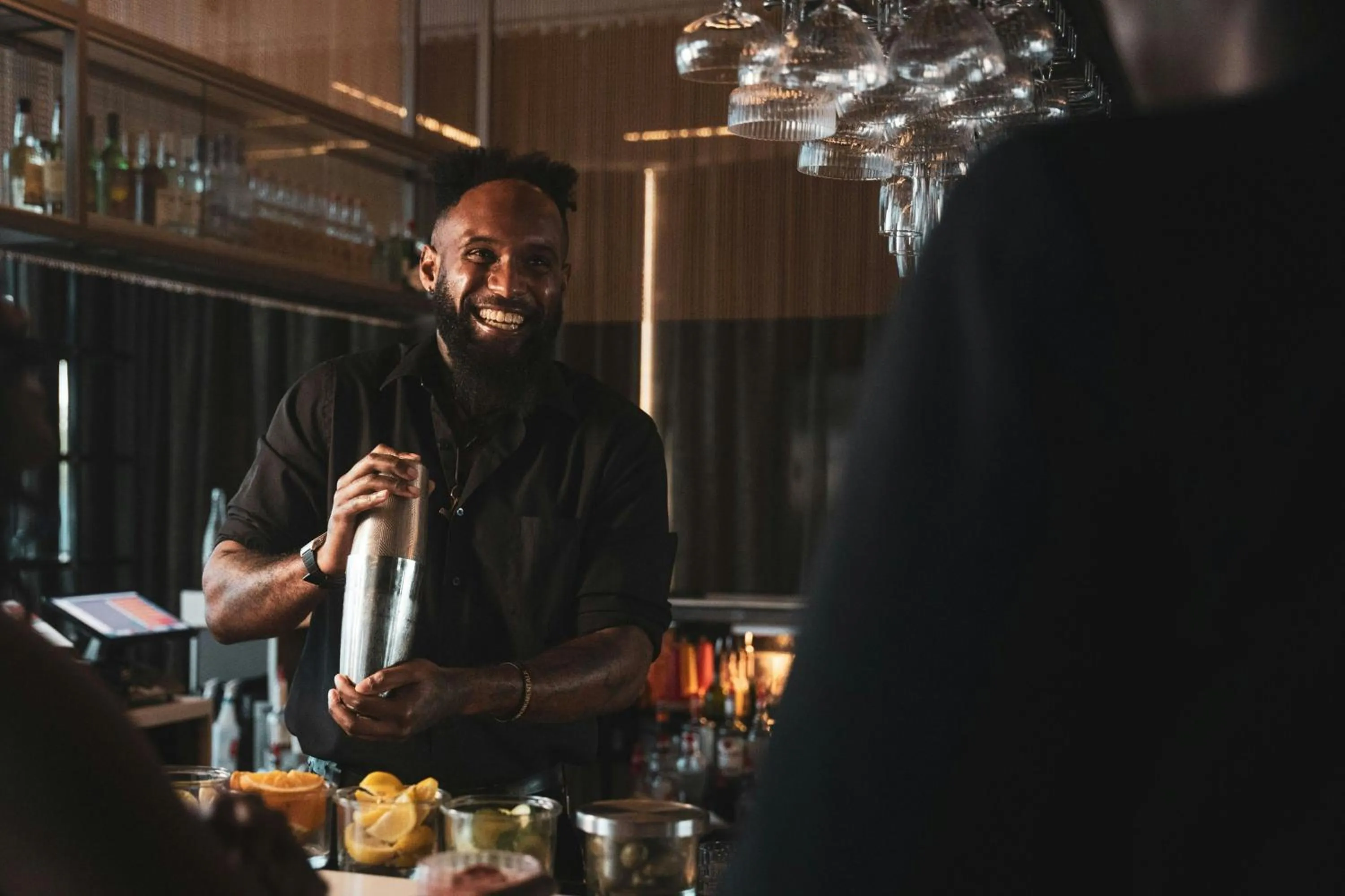 Lounge or bar in AC Hotel by Marriott Raleigh North Hills