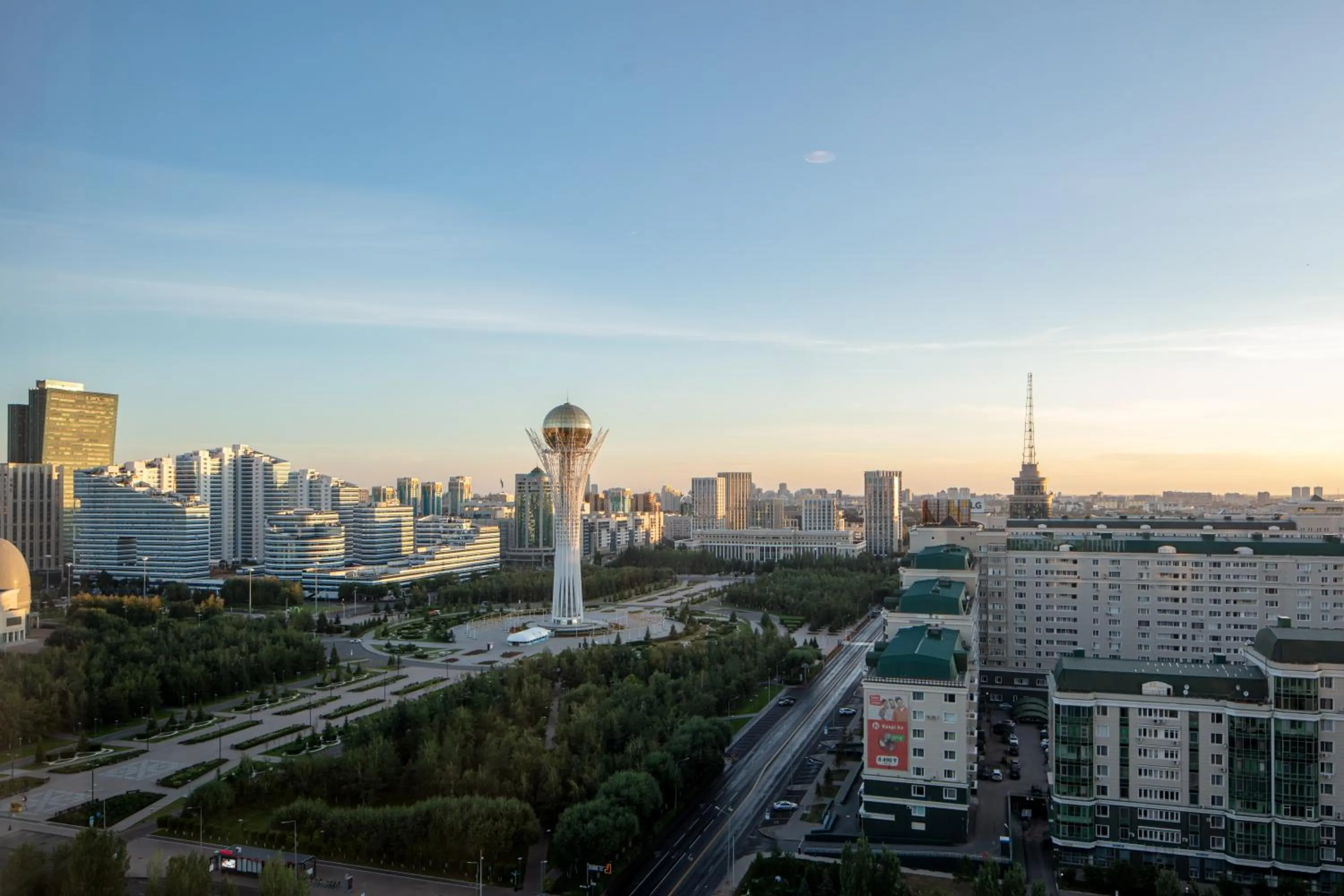 City view in The Ritz-Carlton, Astana