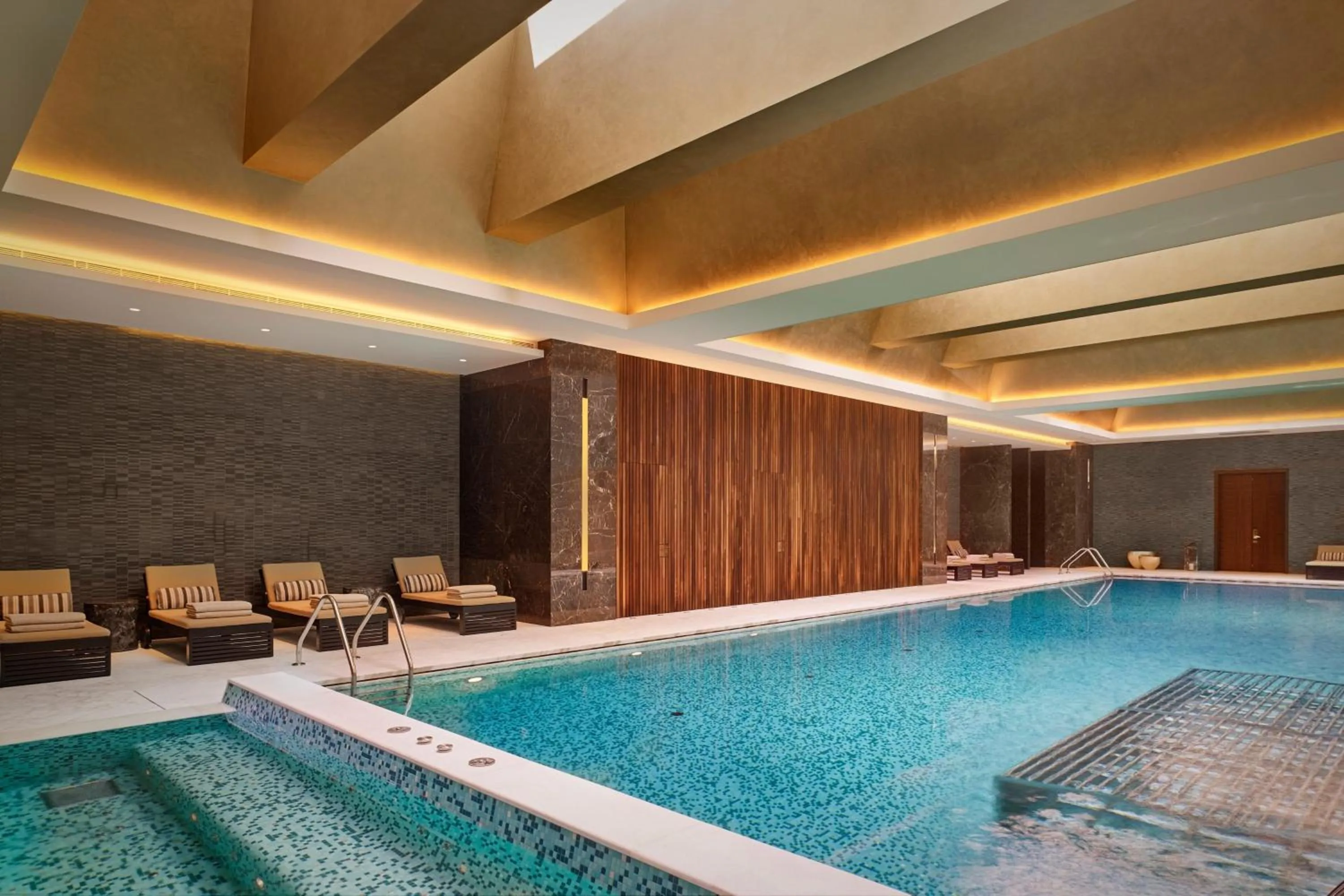 Swimming pool in The Ritz-Carlton, Astana