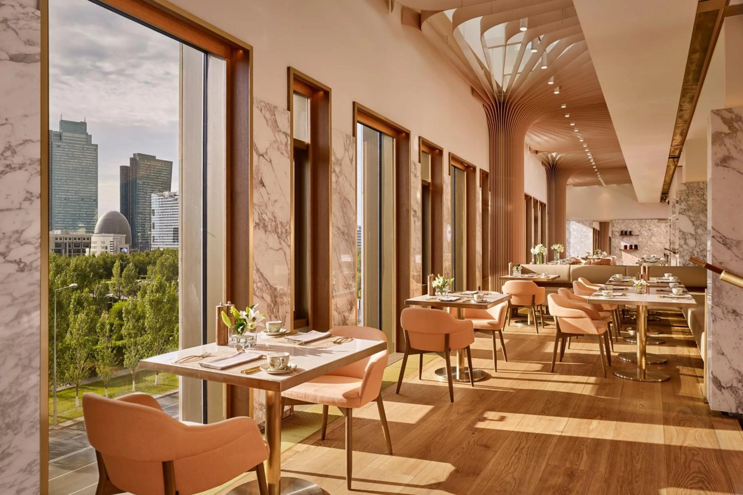 Restaurant/places to eat in The Ritz-Carlton, Astana