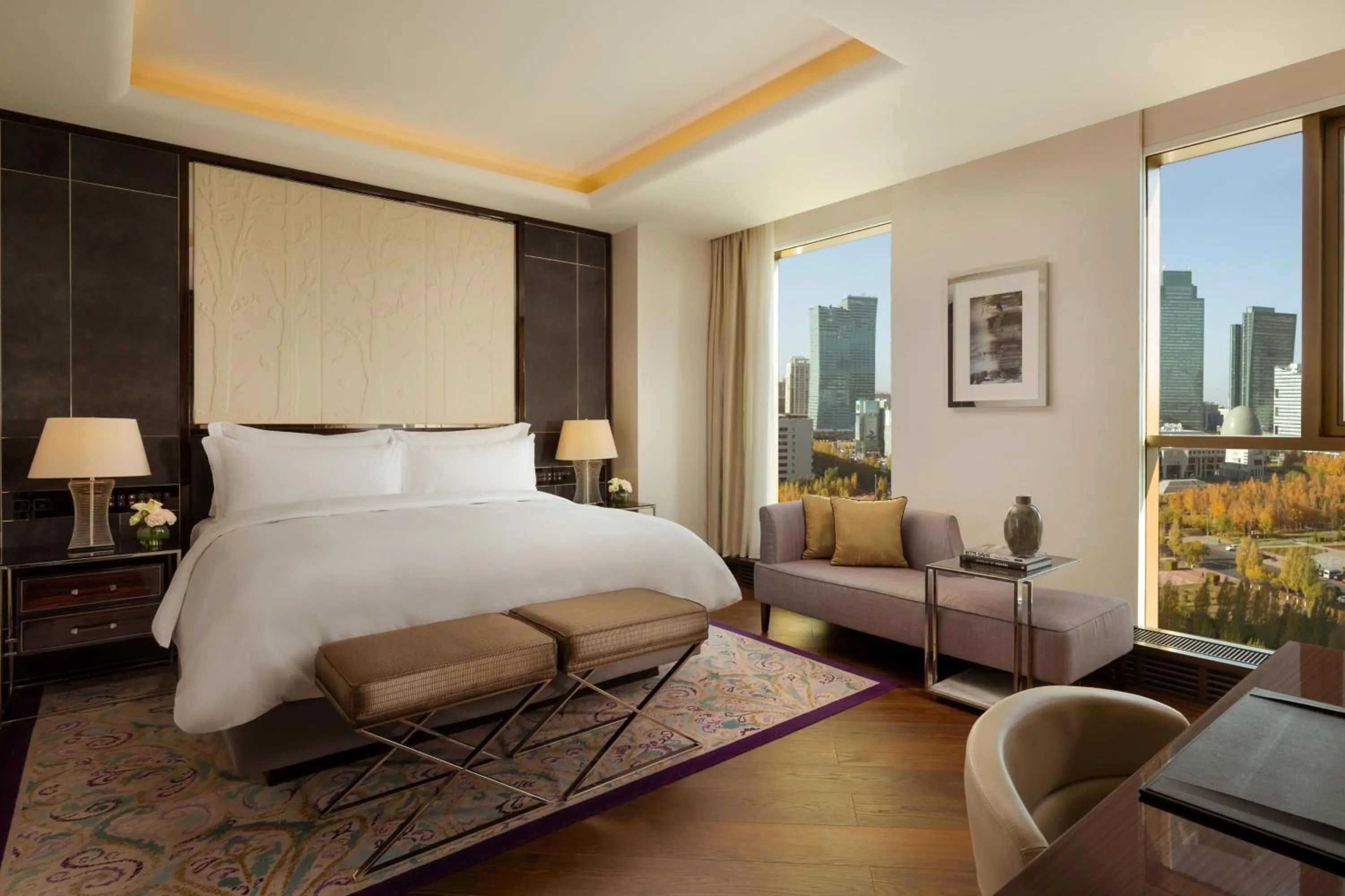 Photo of the whole room, Bed in The Ritz-Carlton, Astana